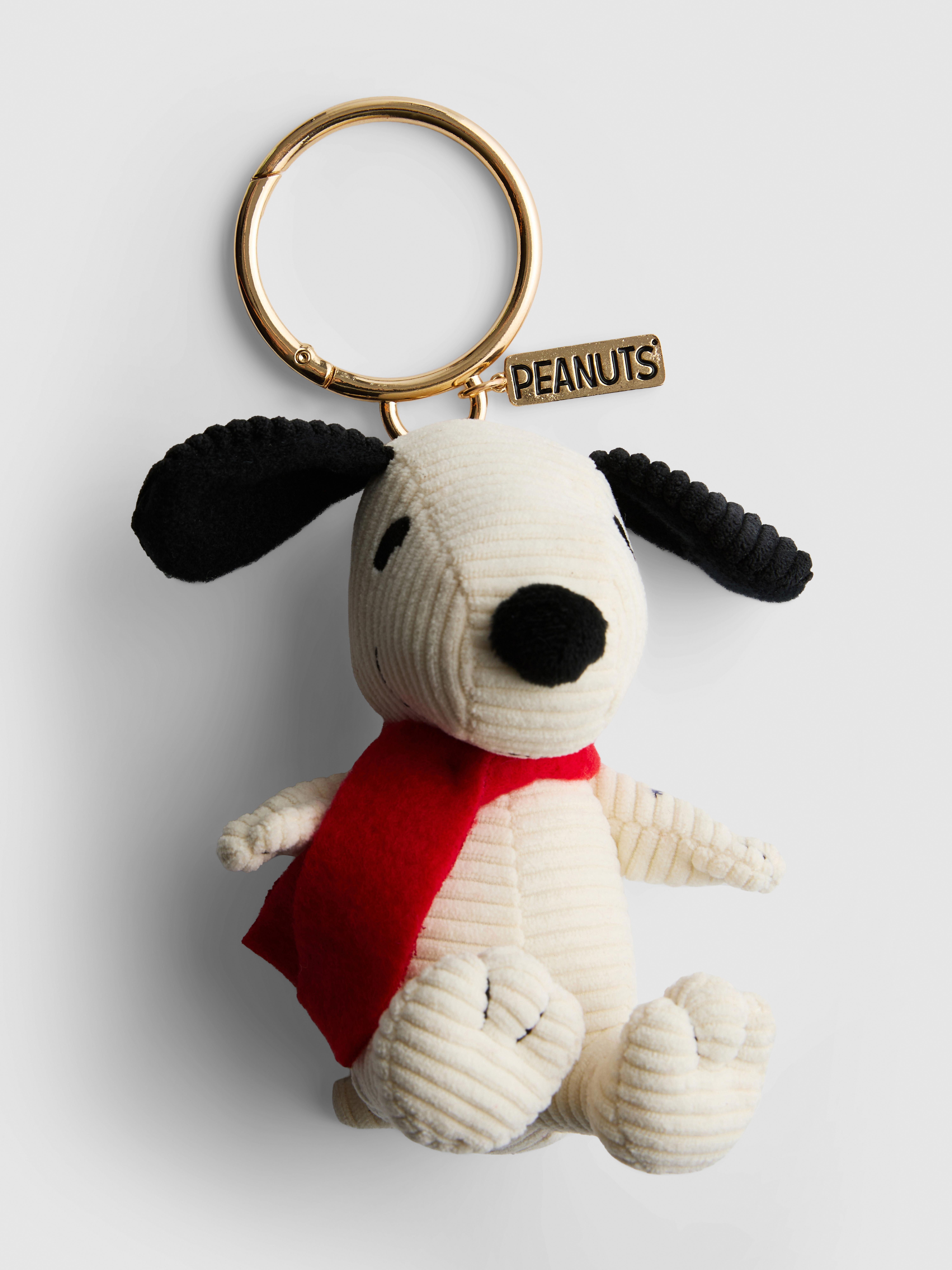 Peanuts Snoopy Corduroy Key Chain
