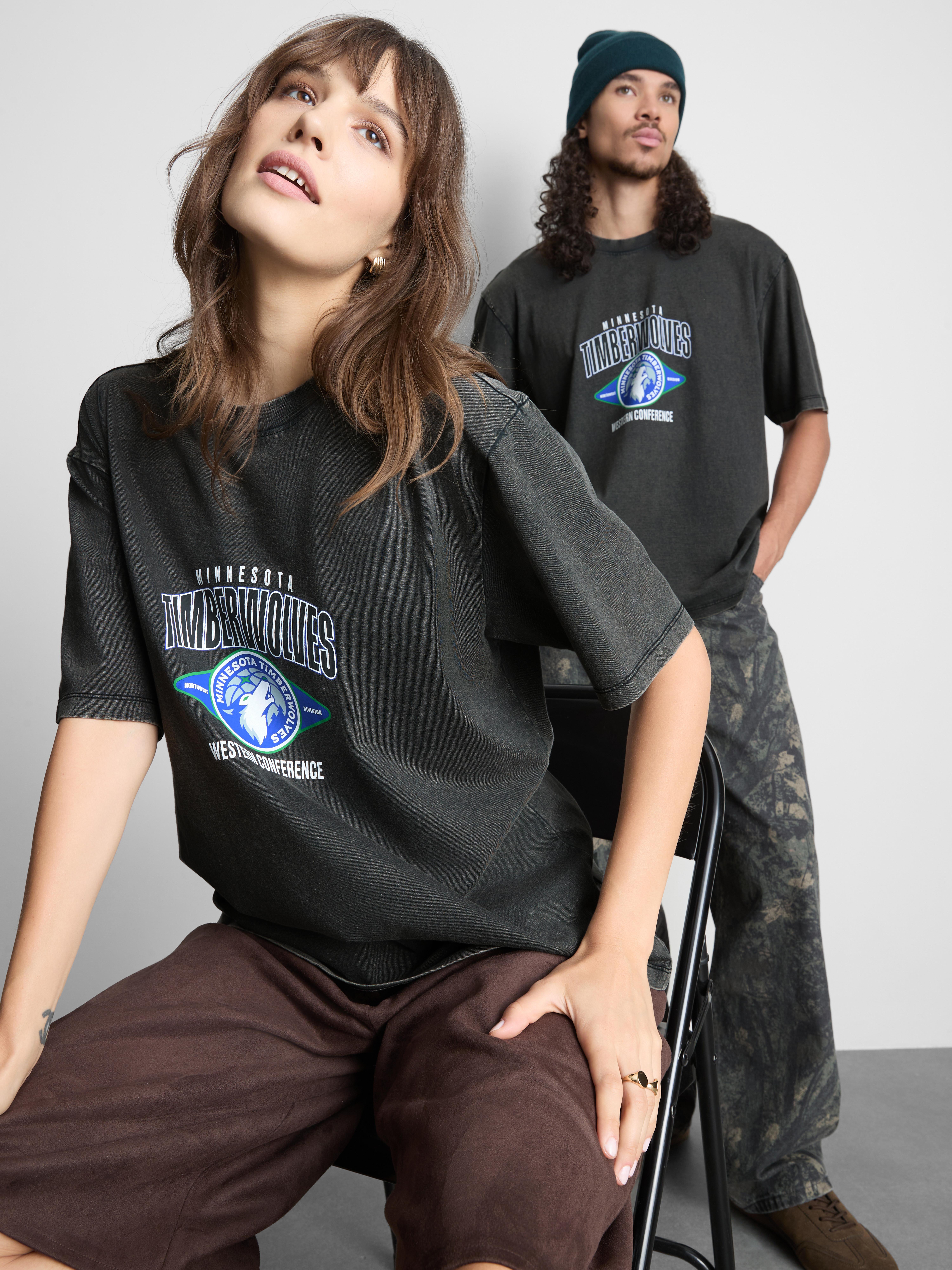 NBA Minnesota Timberwolves Pure Cotton Graphic T-Shirt