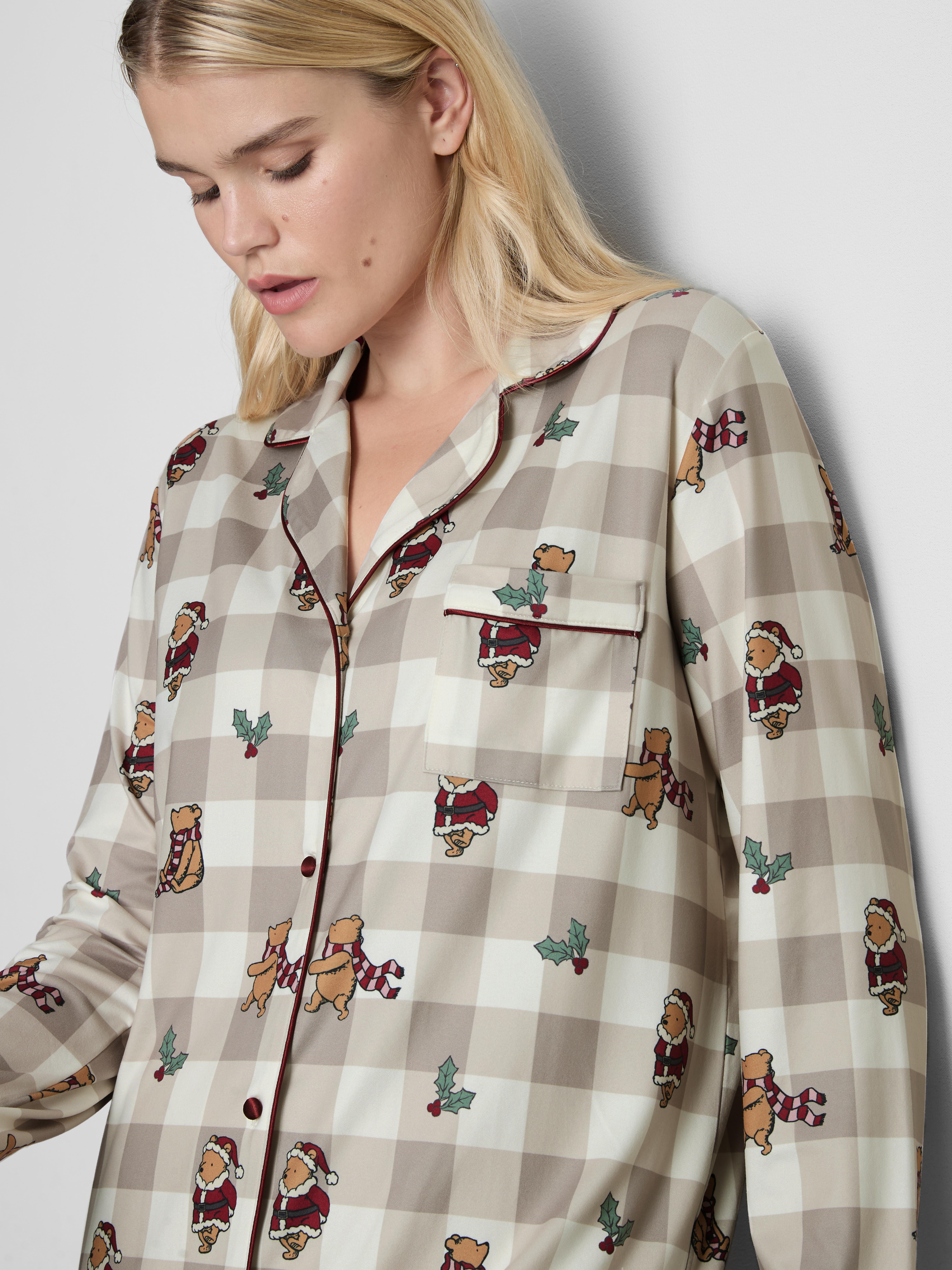 Disney's Winnie The Pooh Check Nightshirt