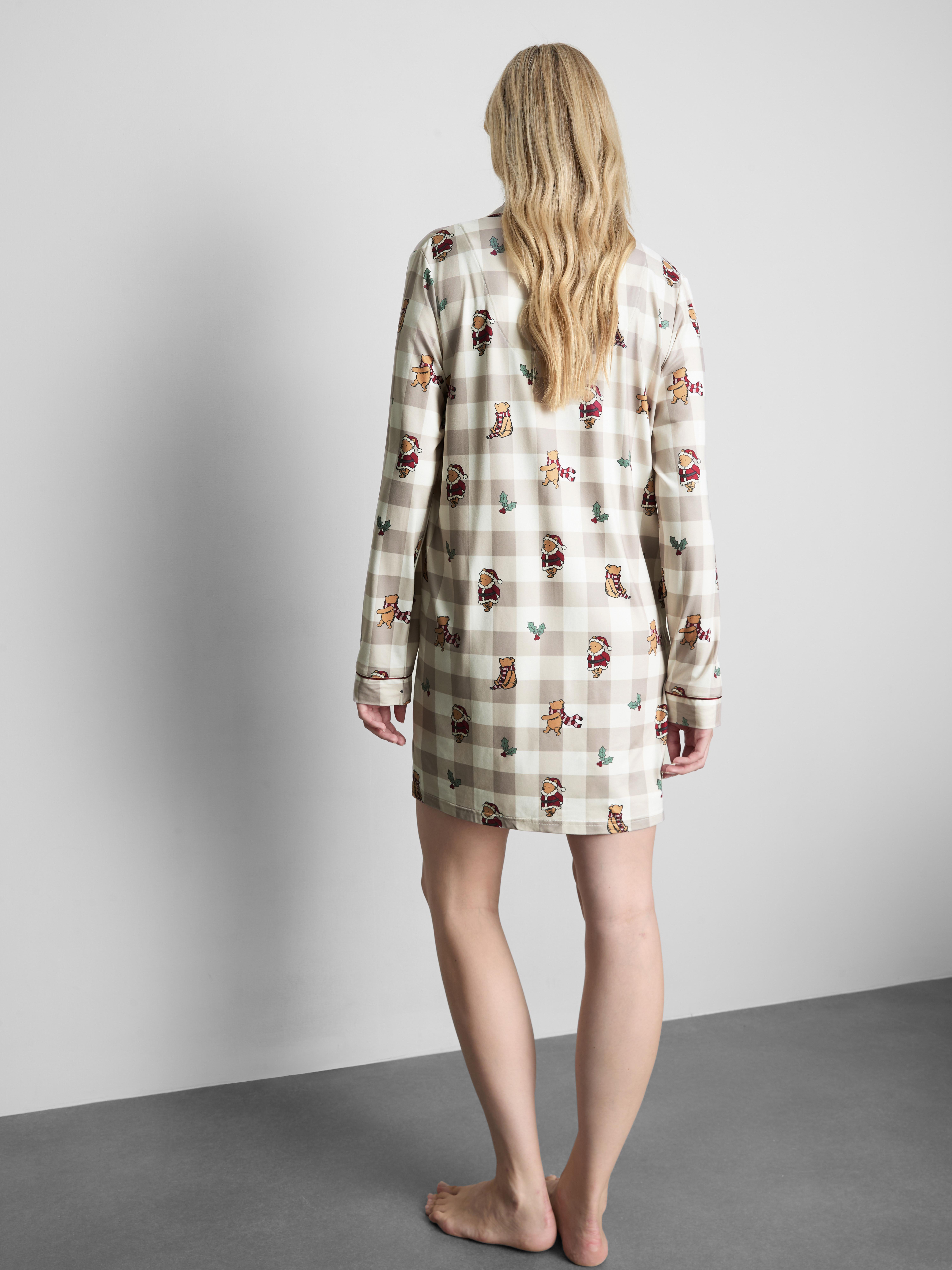 Disney's Winnie The Pooh Check Nightshirt