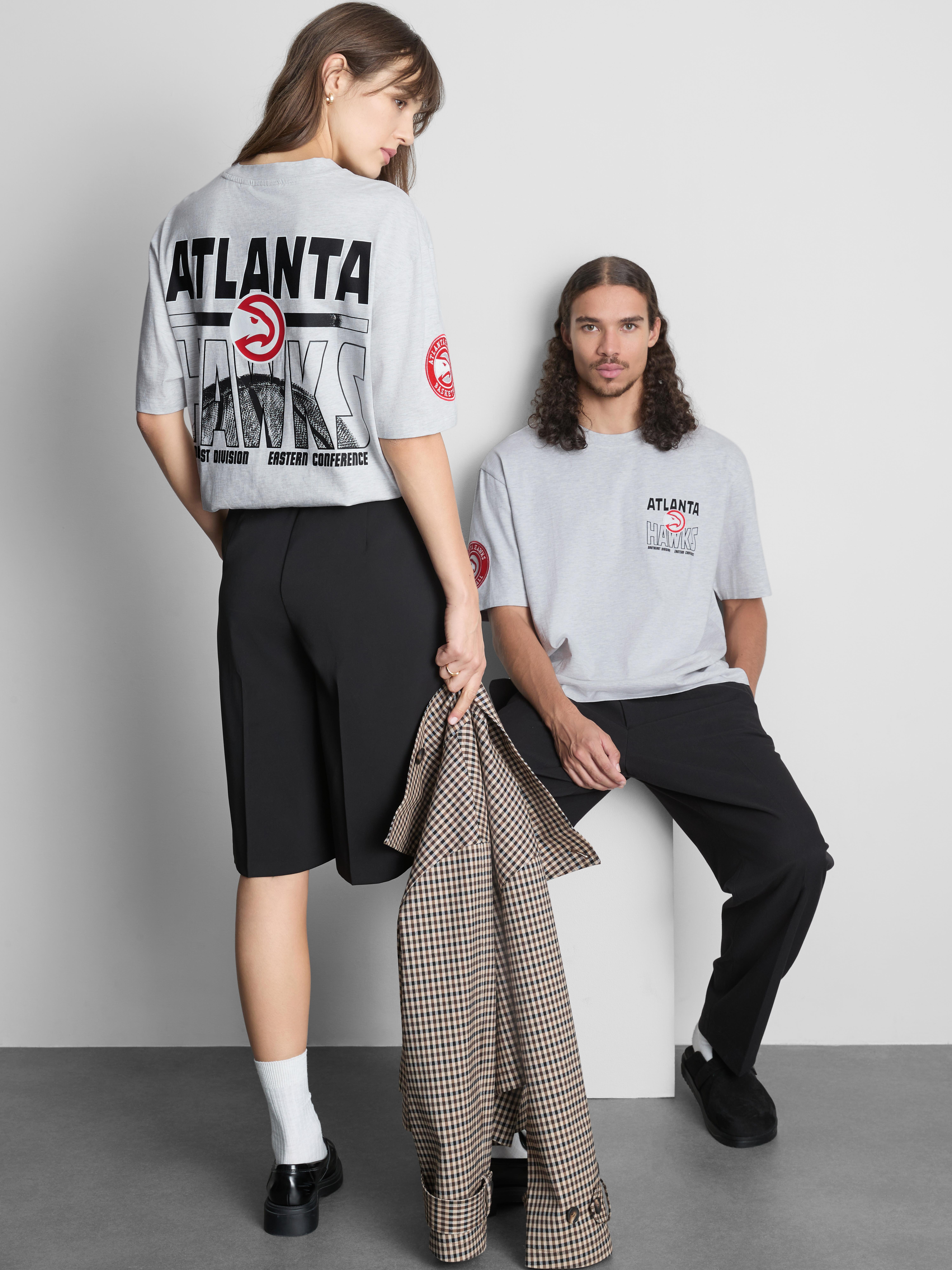 NBA Atlanta Hawks Pure Cotton Graphic T-Shirt