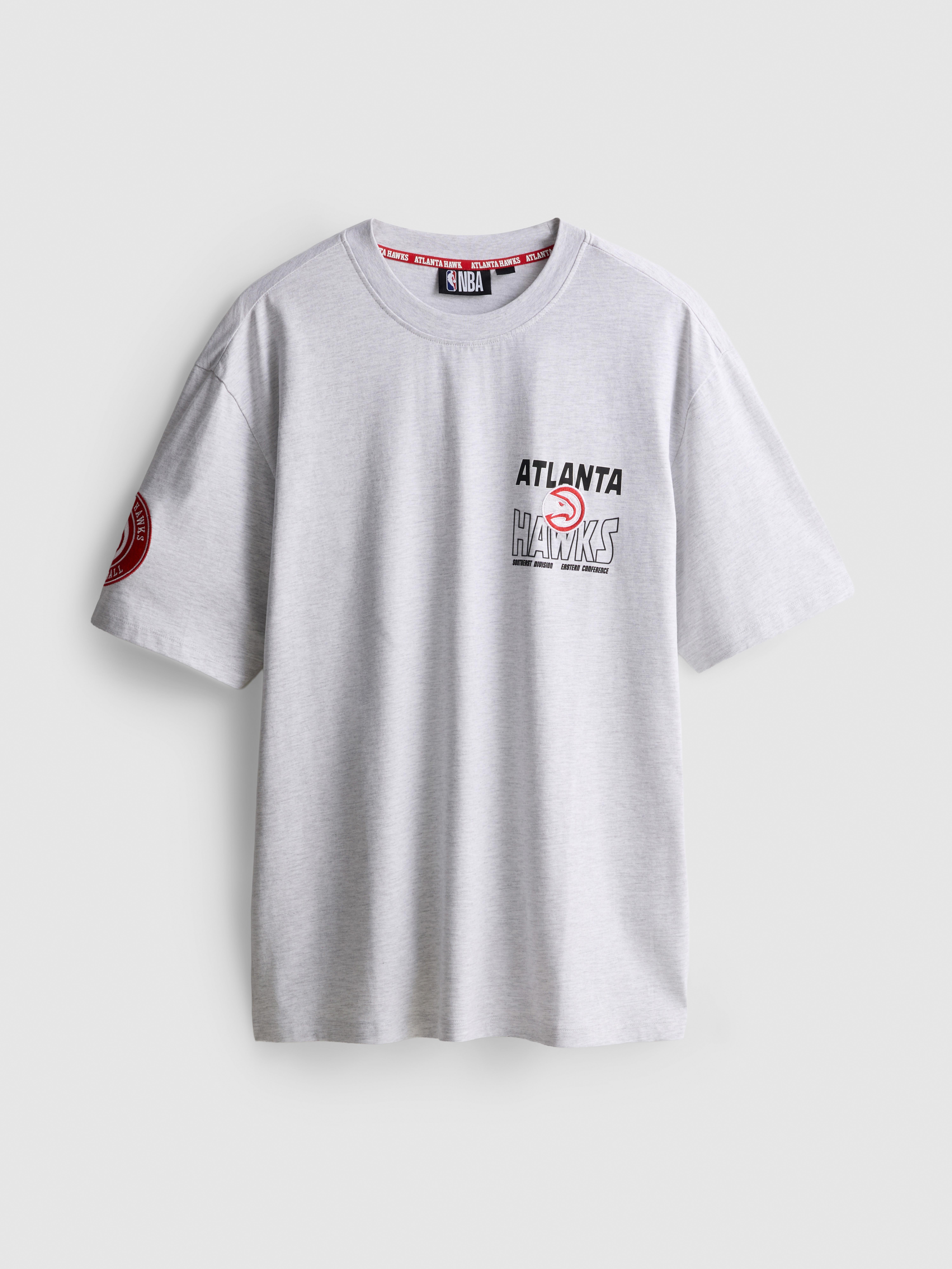 NBA Atlanta Hawks Pure Cotton Graphic T-Shirt