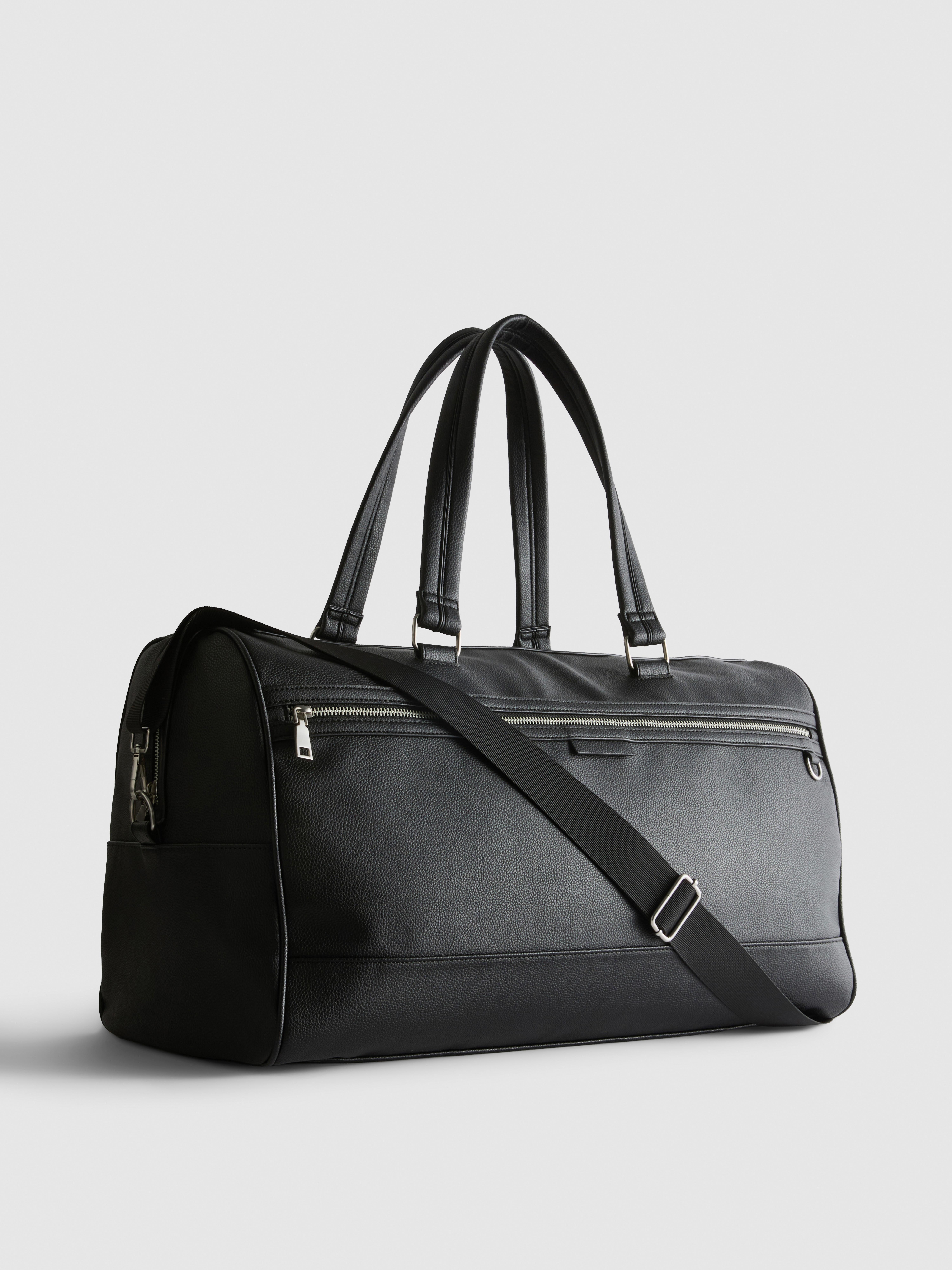 Faux Leather Carryall