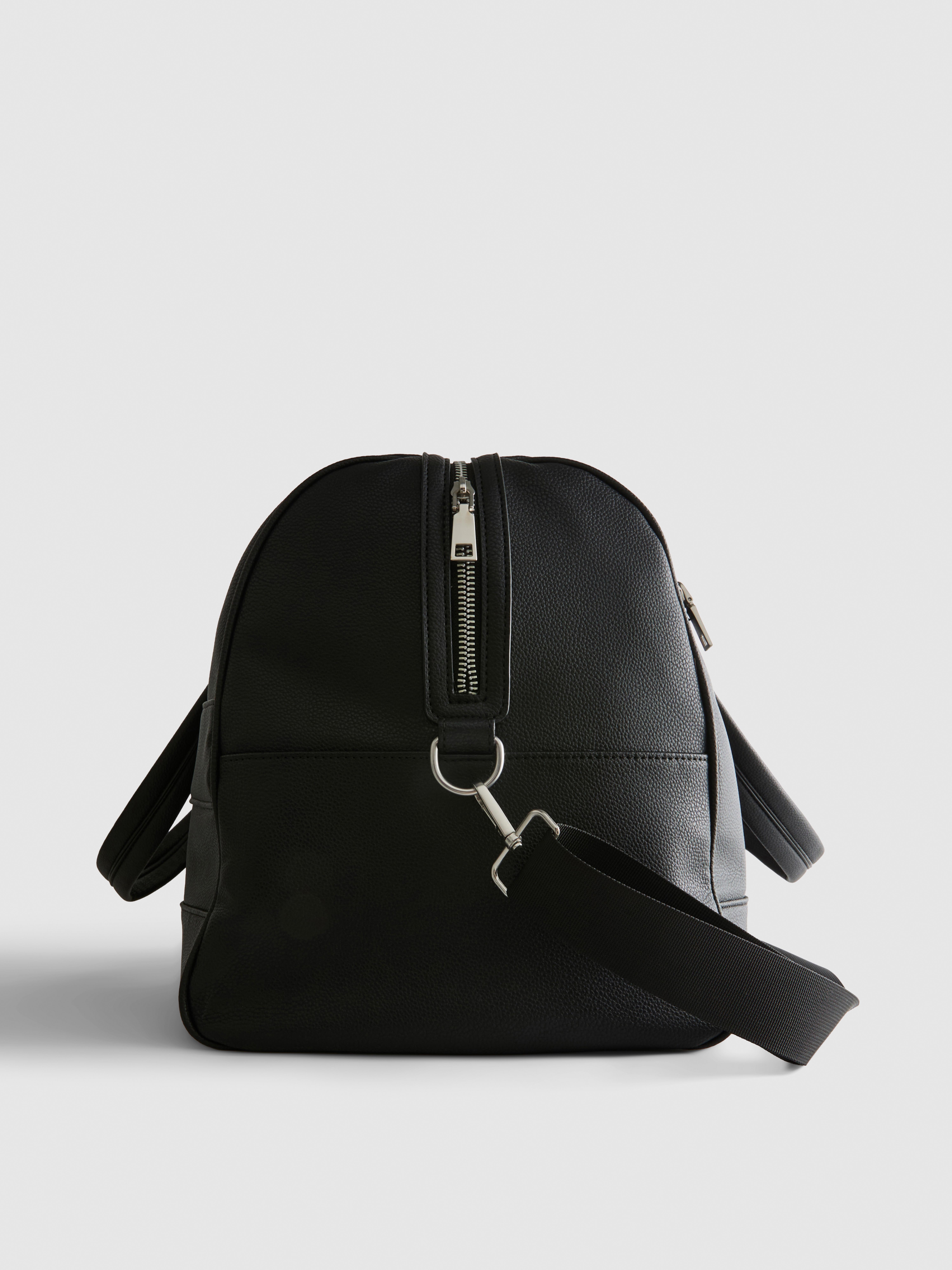 Faux Leather Carryall