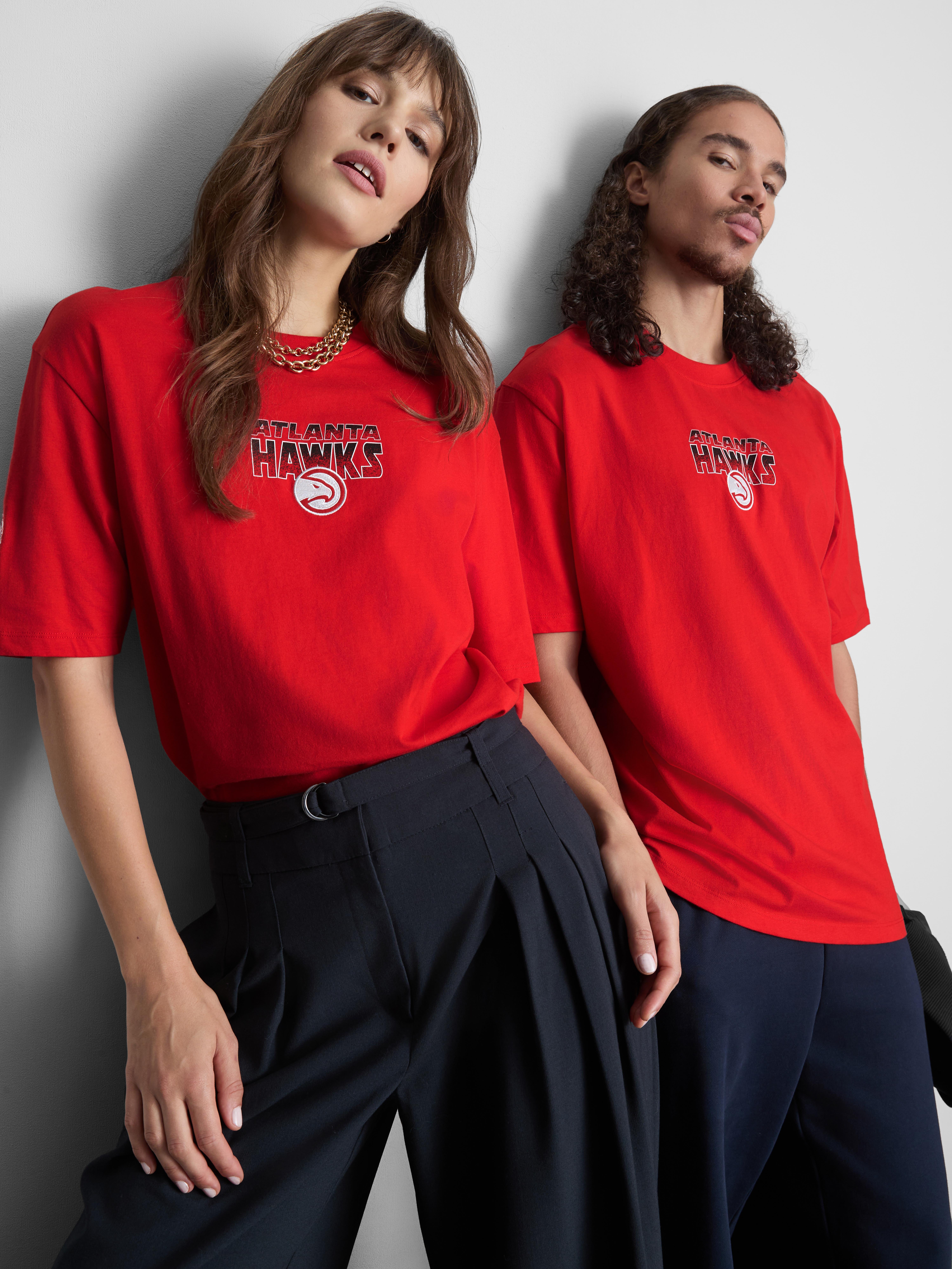 NBA Atlanta Hawks Pure Cotton Graphic T-Shirt