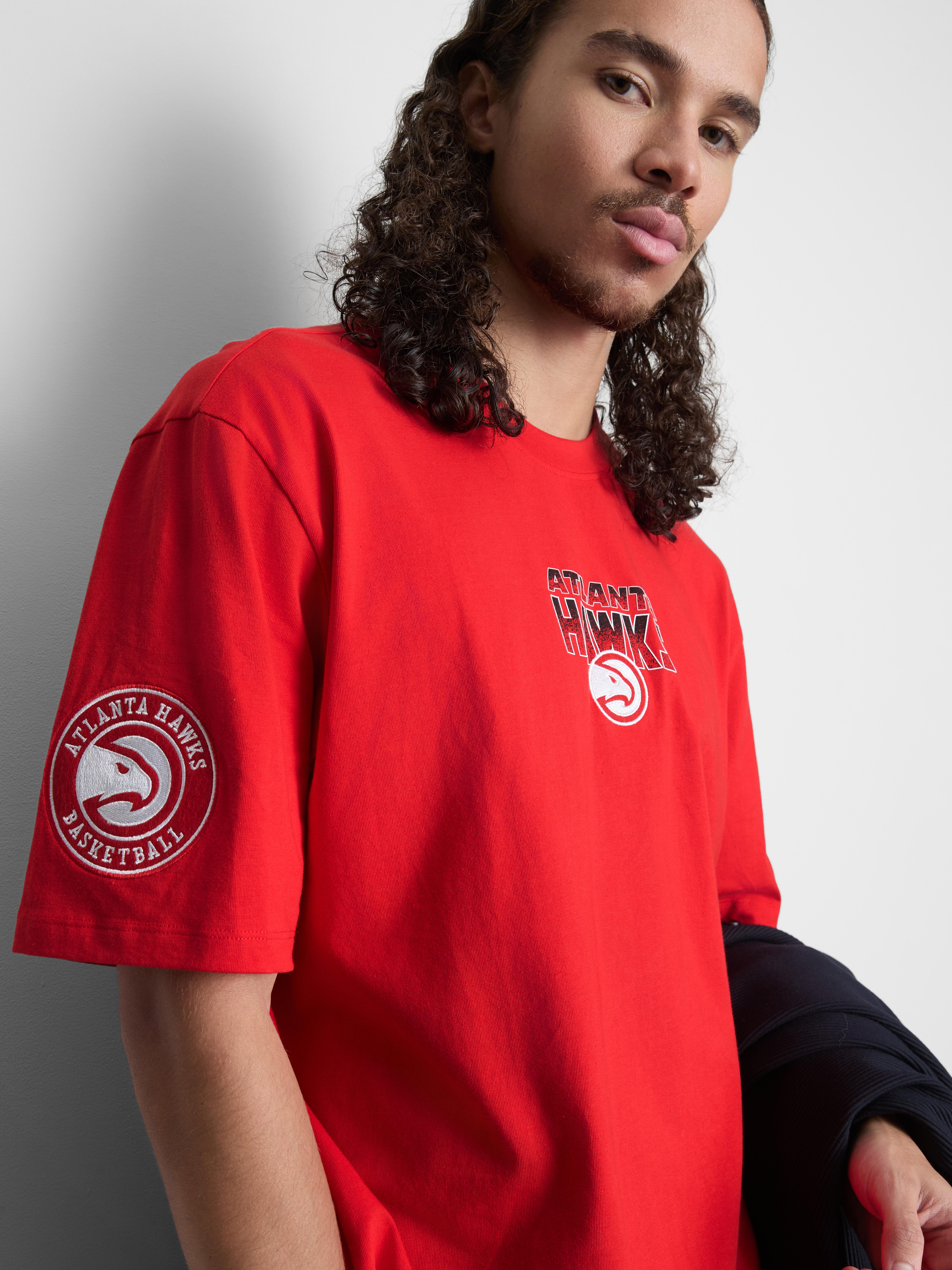 NBA Atlanta Hawks Pure Cotton Graphic T-Shirt