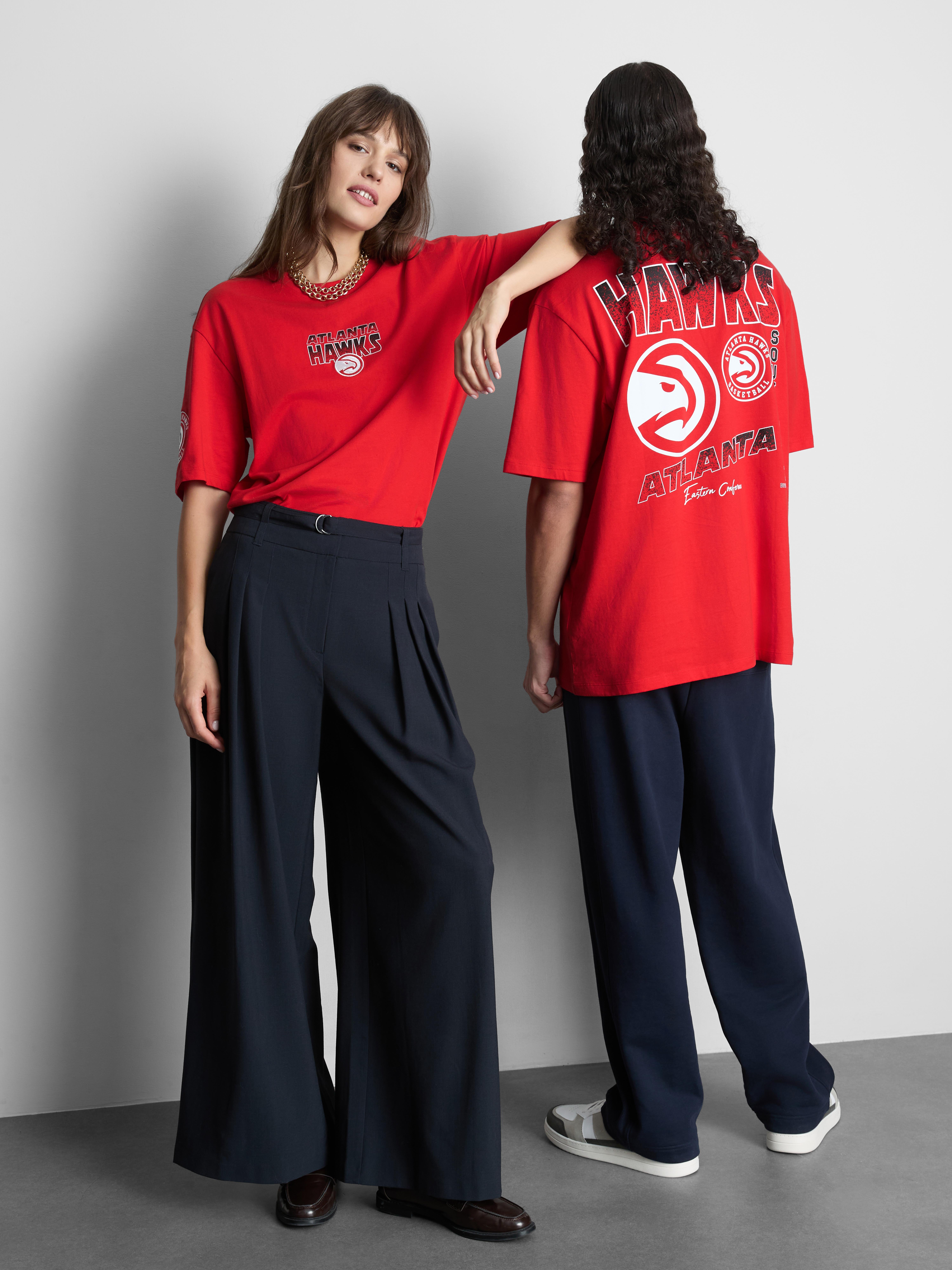 NBA Atlanta Hawks Pure Cotton Graphic T-Shirt