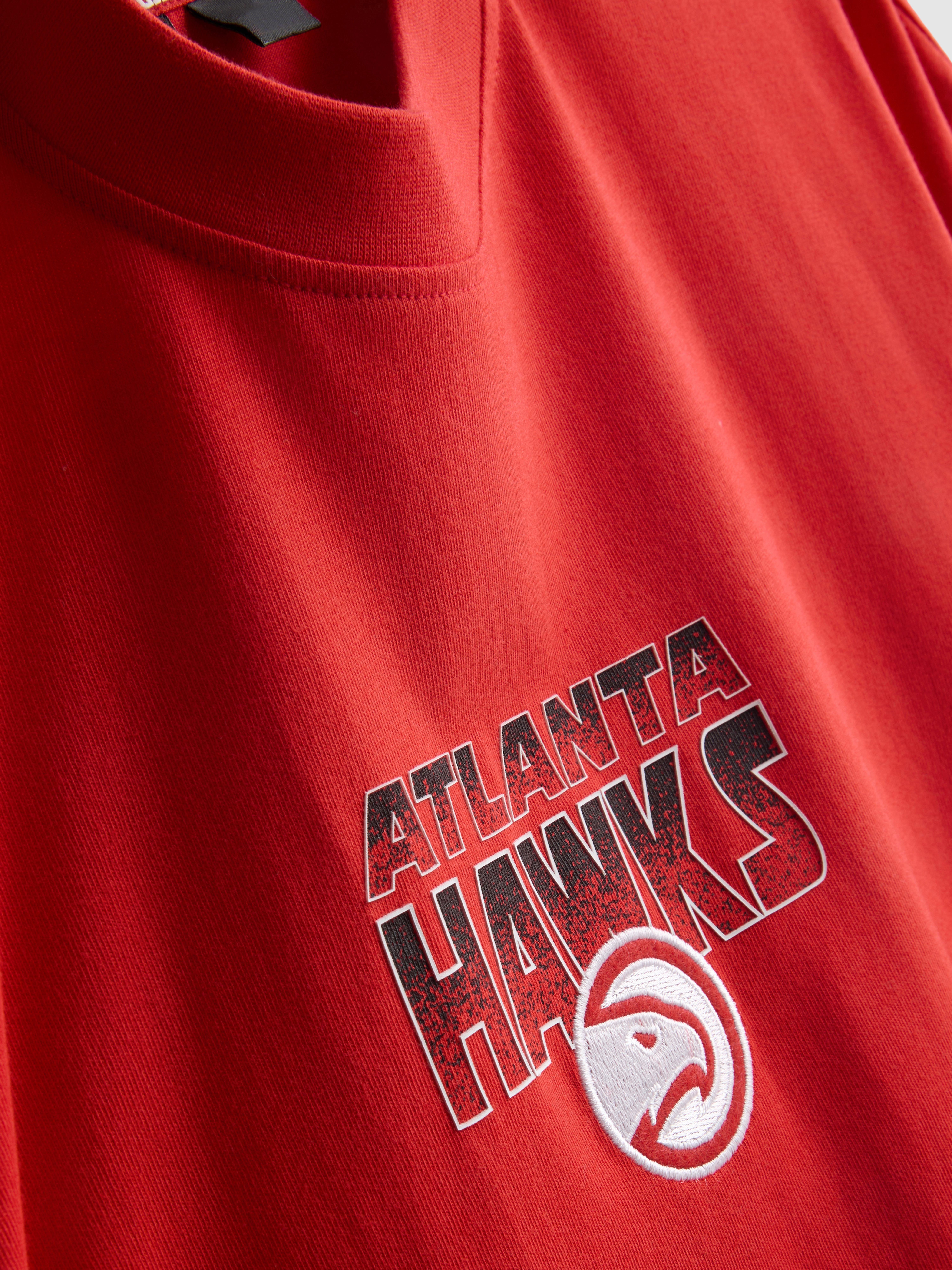 NBA Atlanta Hawks Pure Cotton Graphic T-Shirt