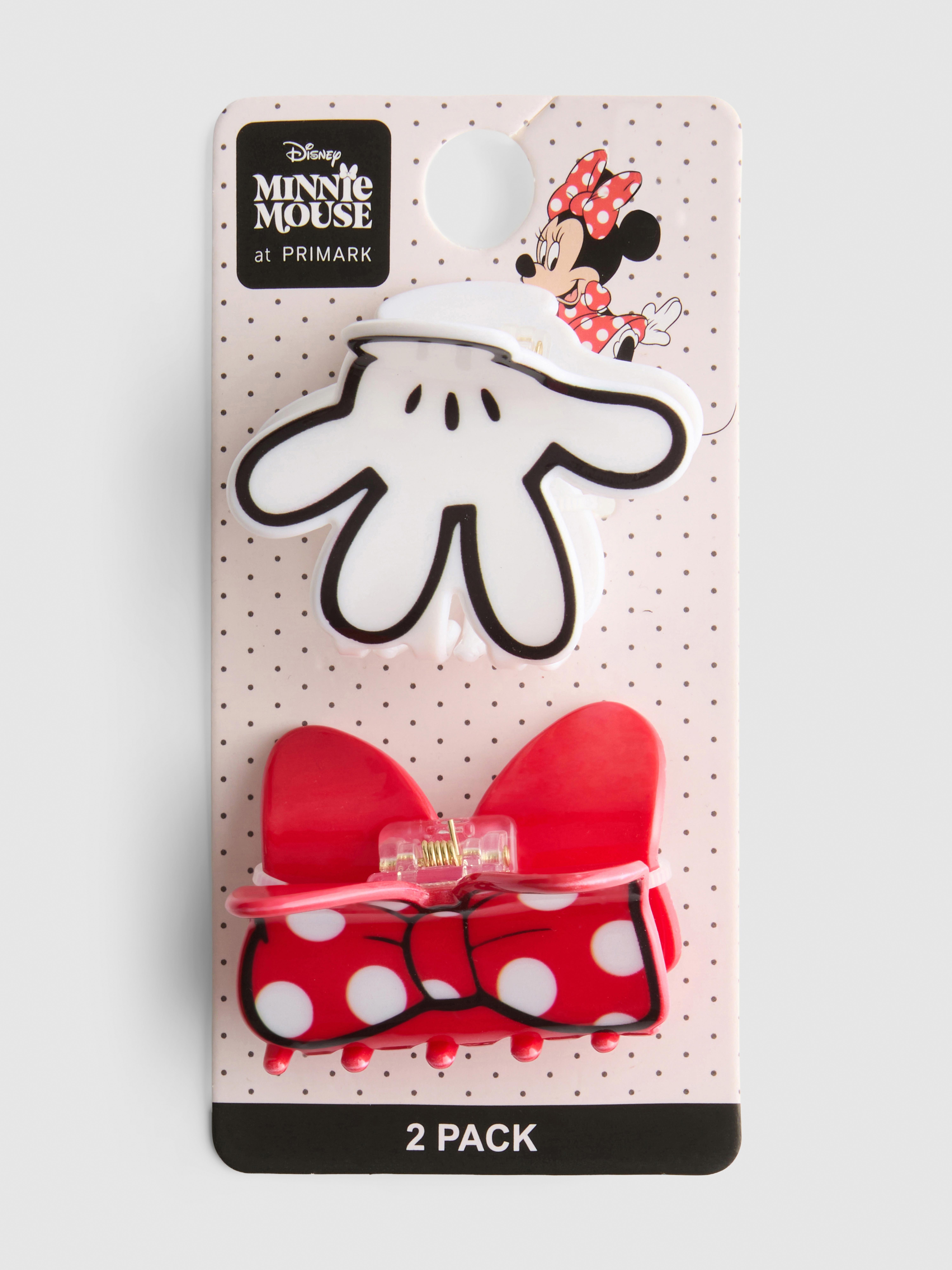 Lot de 2 pinces à cheveux Disney Minnie Mouse
