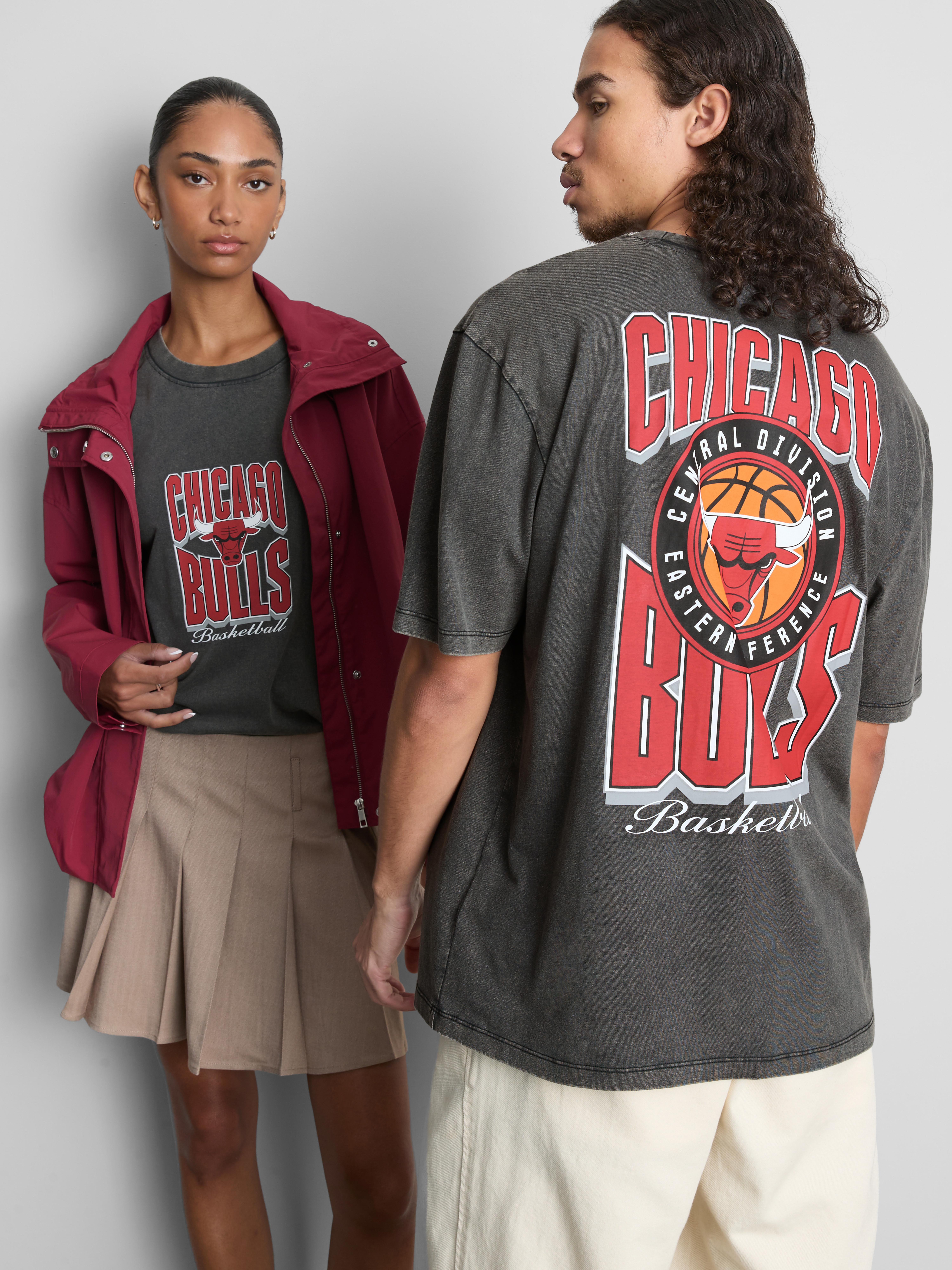 NBA Chicago Bulls Pure Cotton Graphic T-Shirt