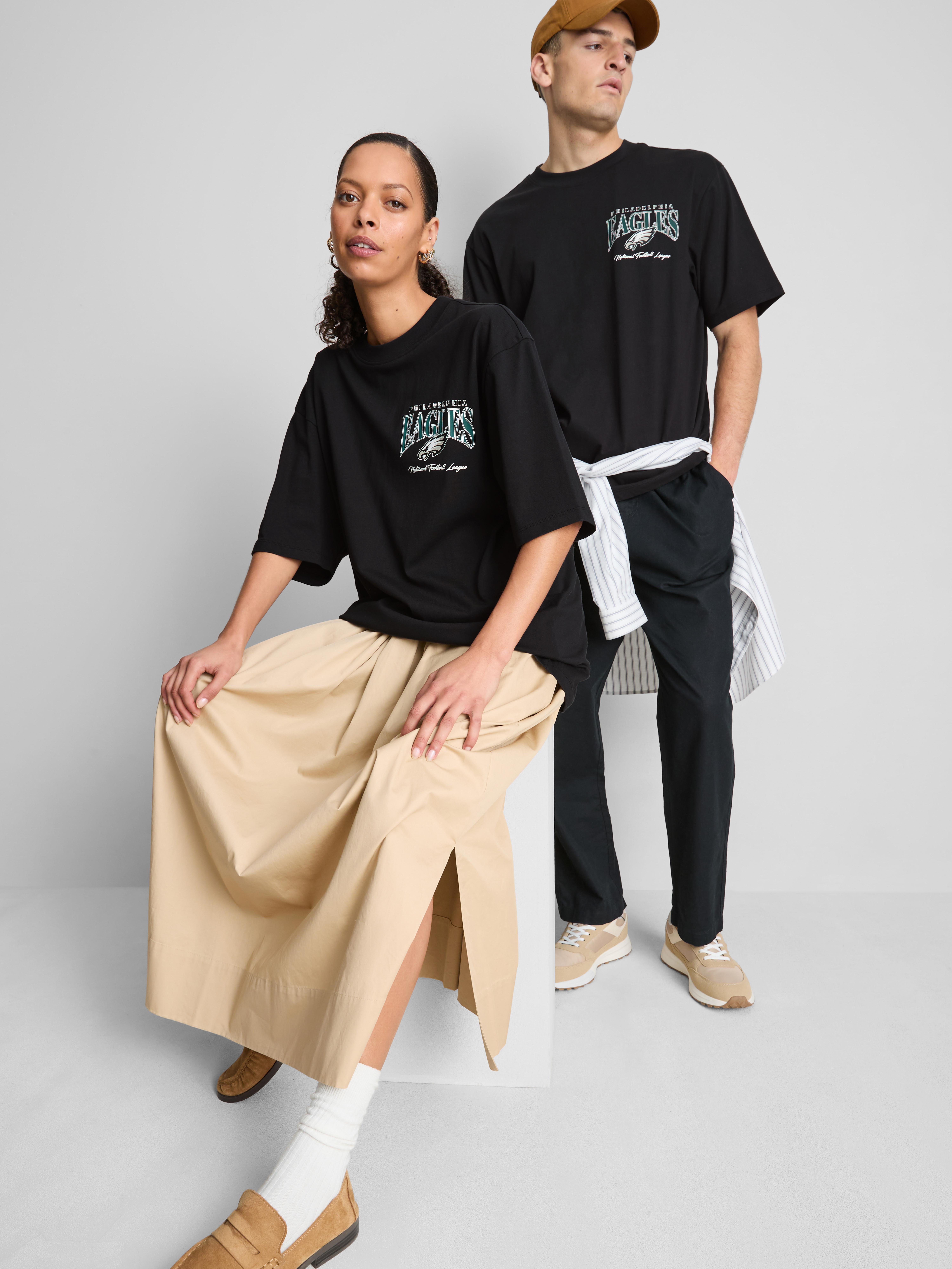 NFL Philadelphia Eagles Pure Cotton Graphic T-Shirt