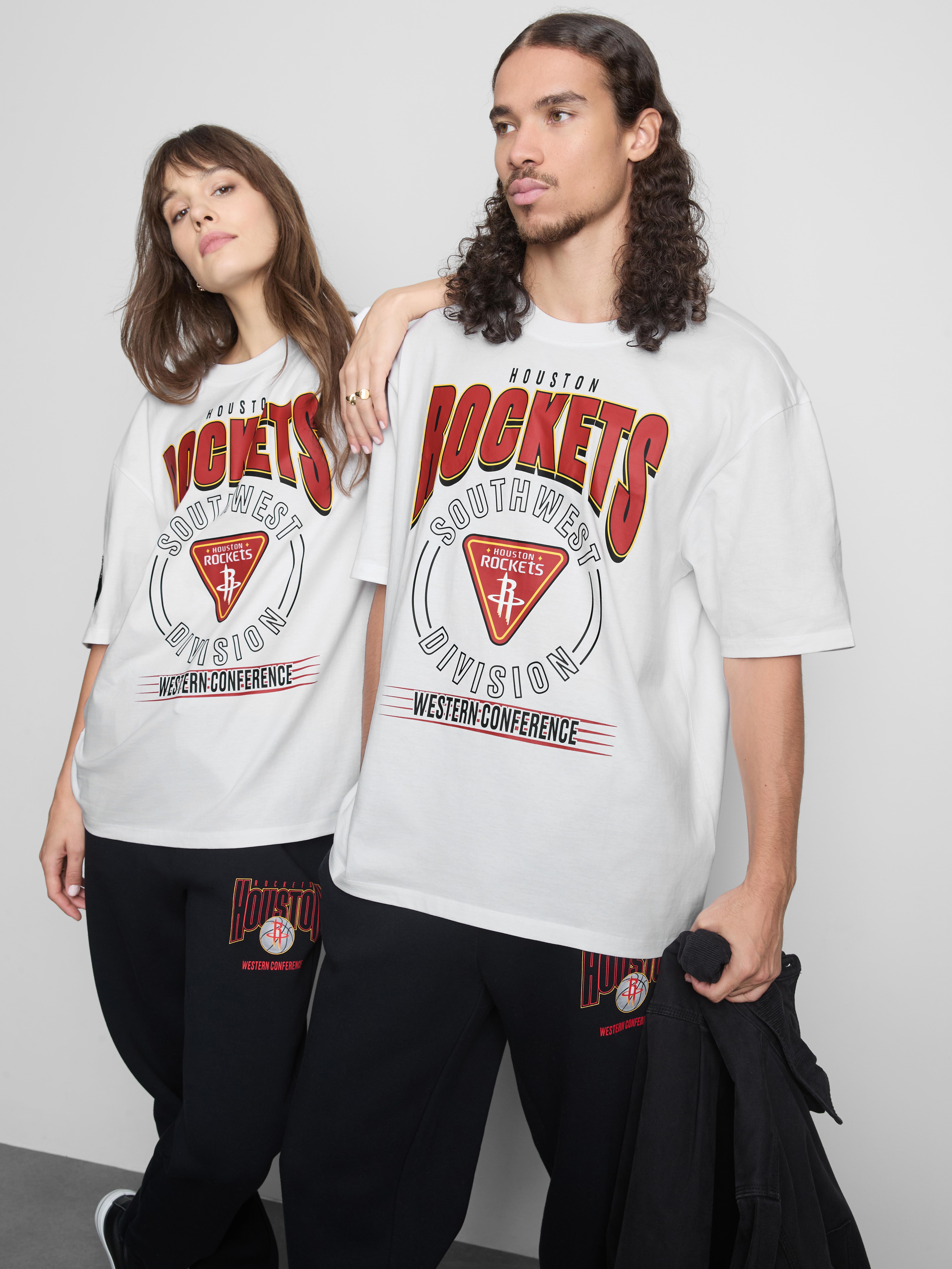 NBA Houston Rockets Pure Cotton Graphic T-Shirt