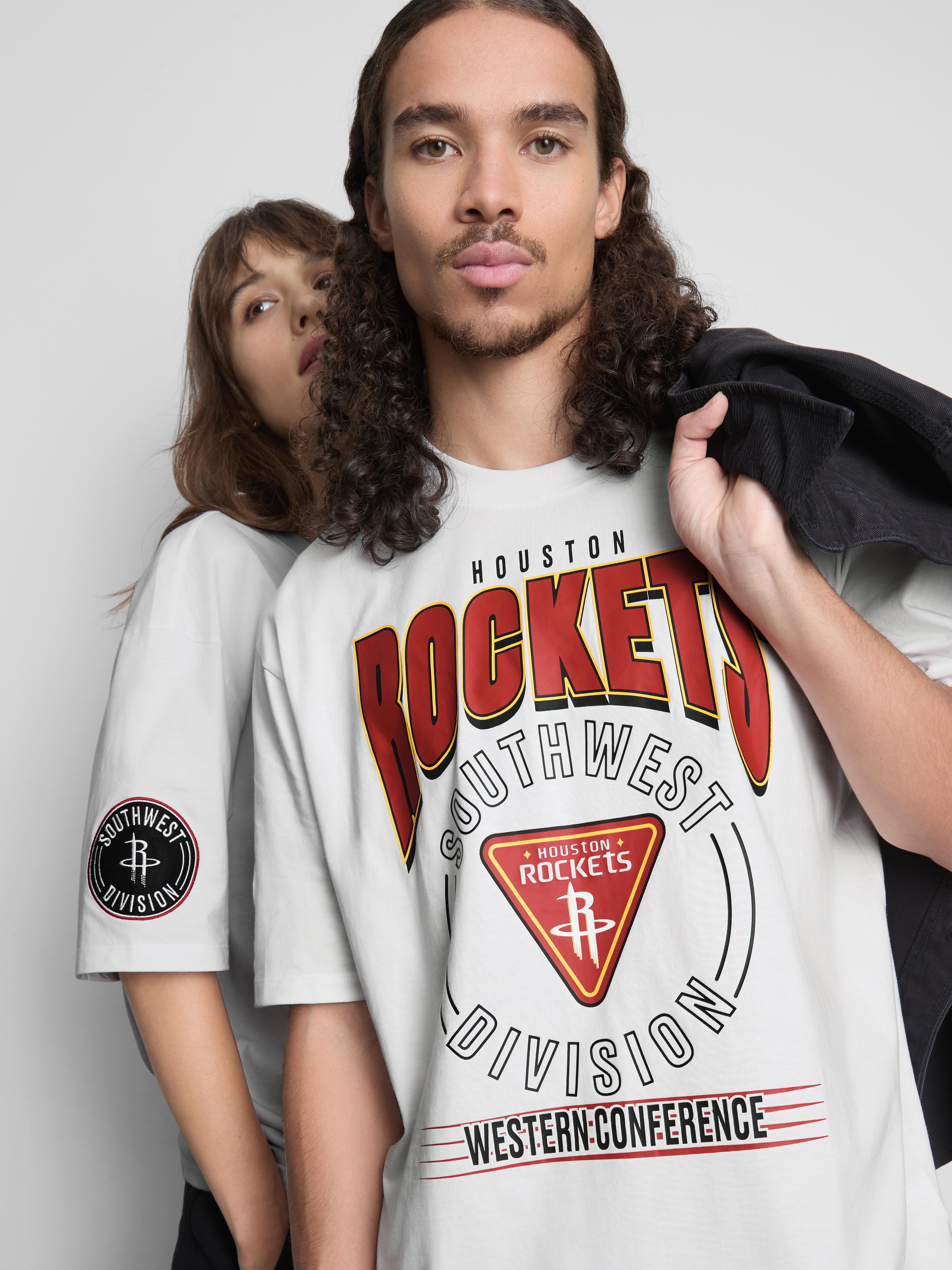 NBA Houston Rockets Pure Cotton Graphic T-Shirt