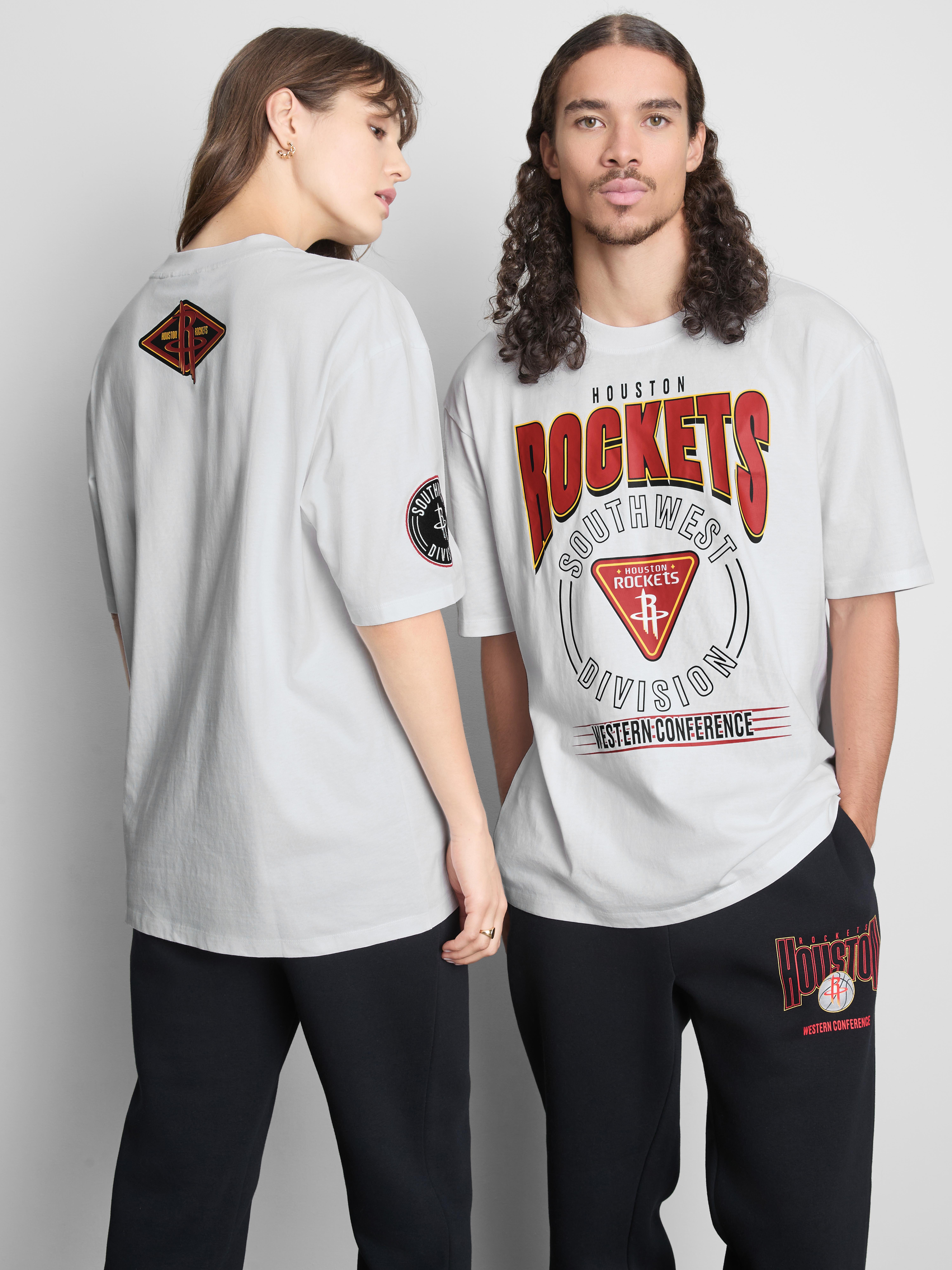 NBA Houston Rockets Pure Cotton Graphic T-Shirt
