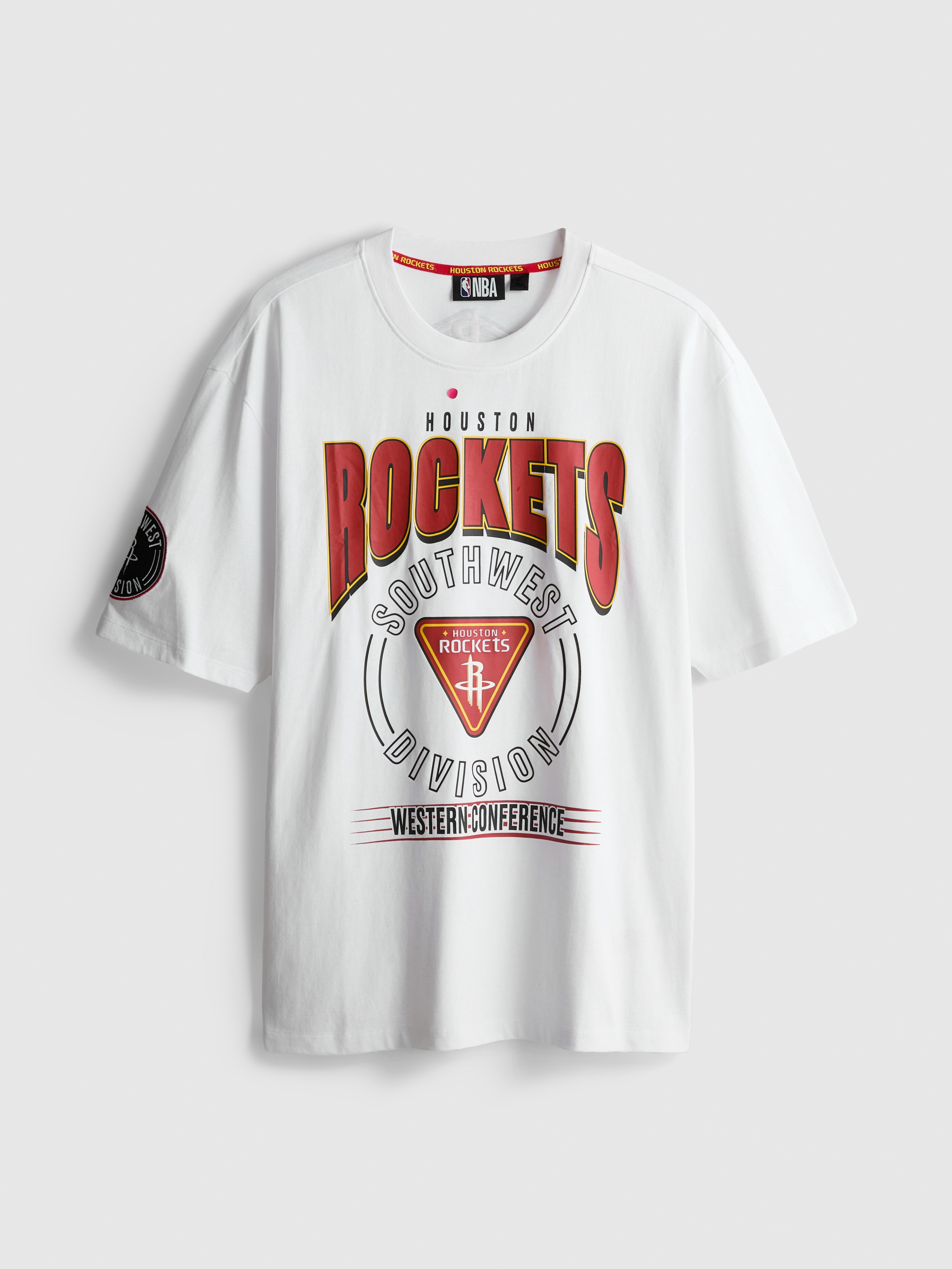 NBA Houston Rockets Pure Cotton Graphic T-Shirt