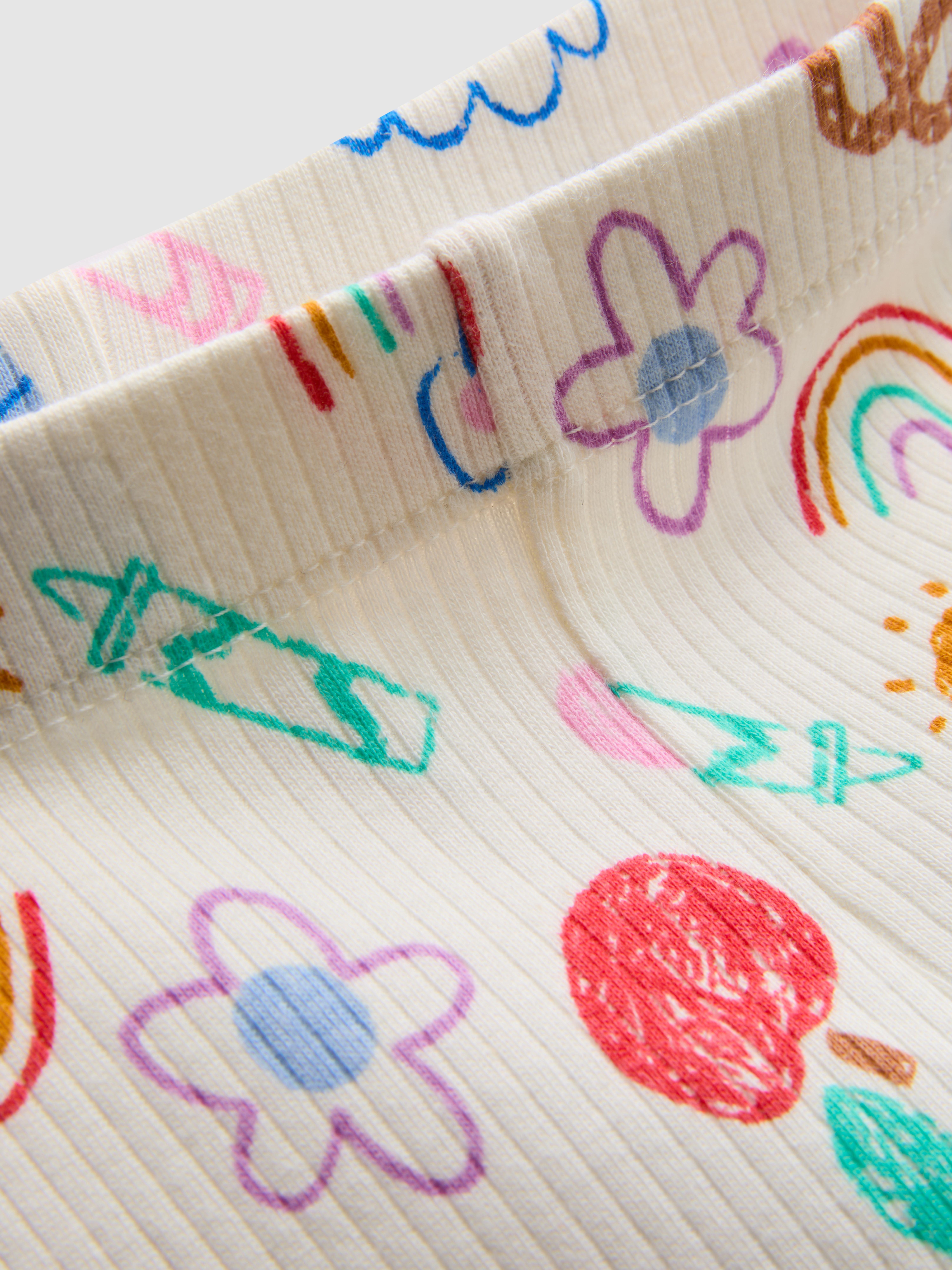 0–18 Monate | Bekleidungsset für Neugeborene mit Muster, 3-teilig