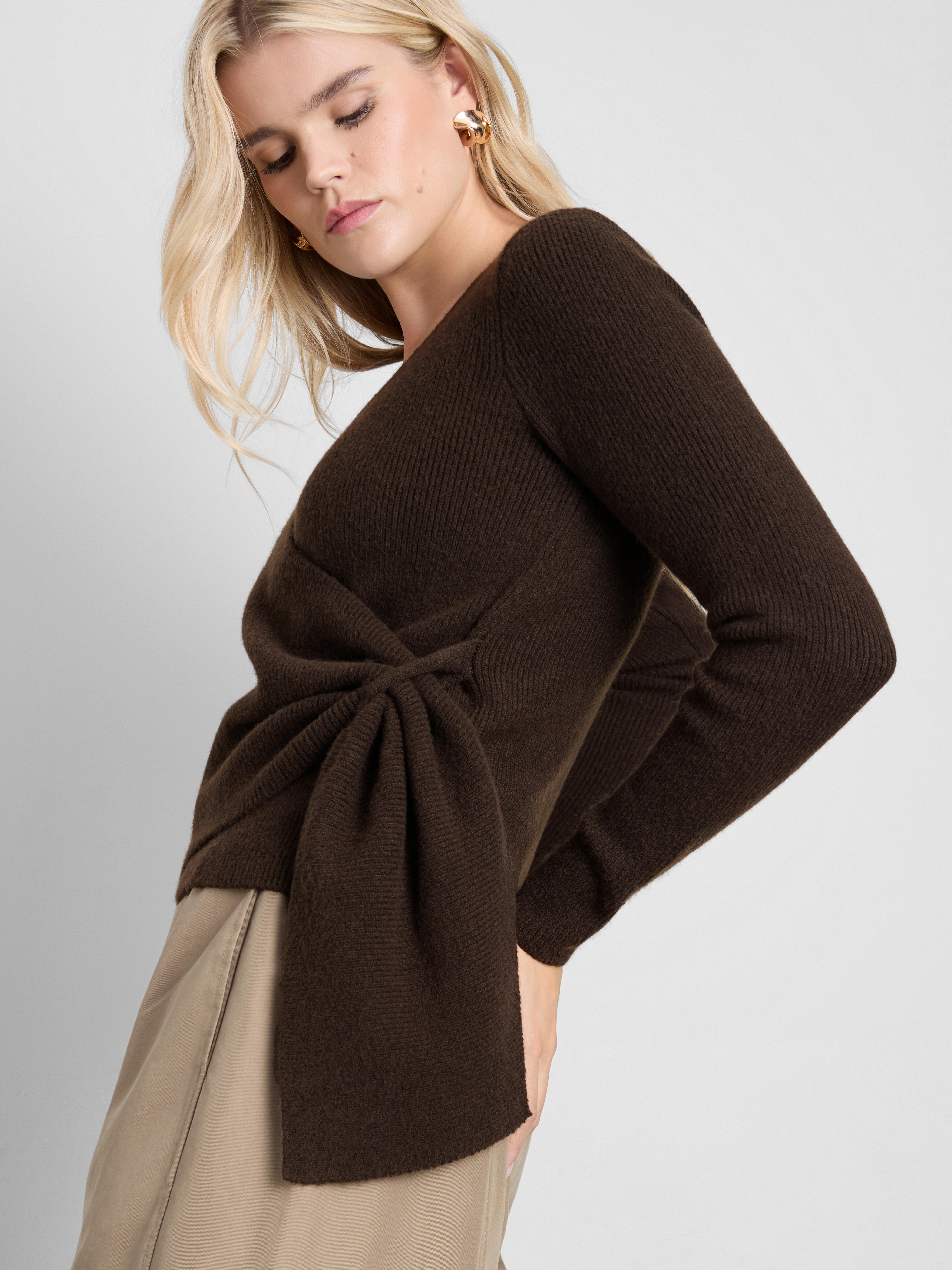 Wrap V-Neck Cardigan