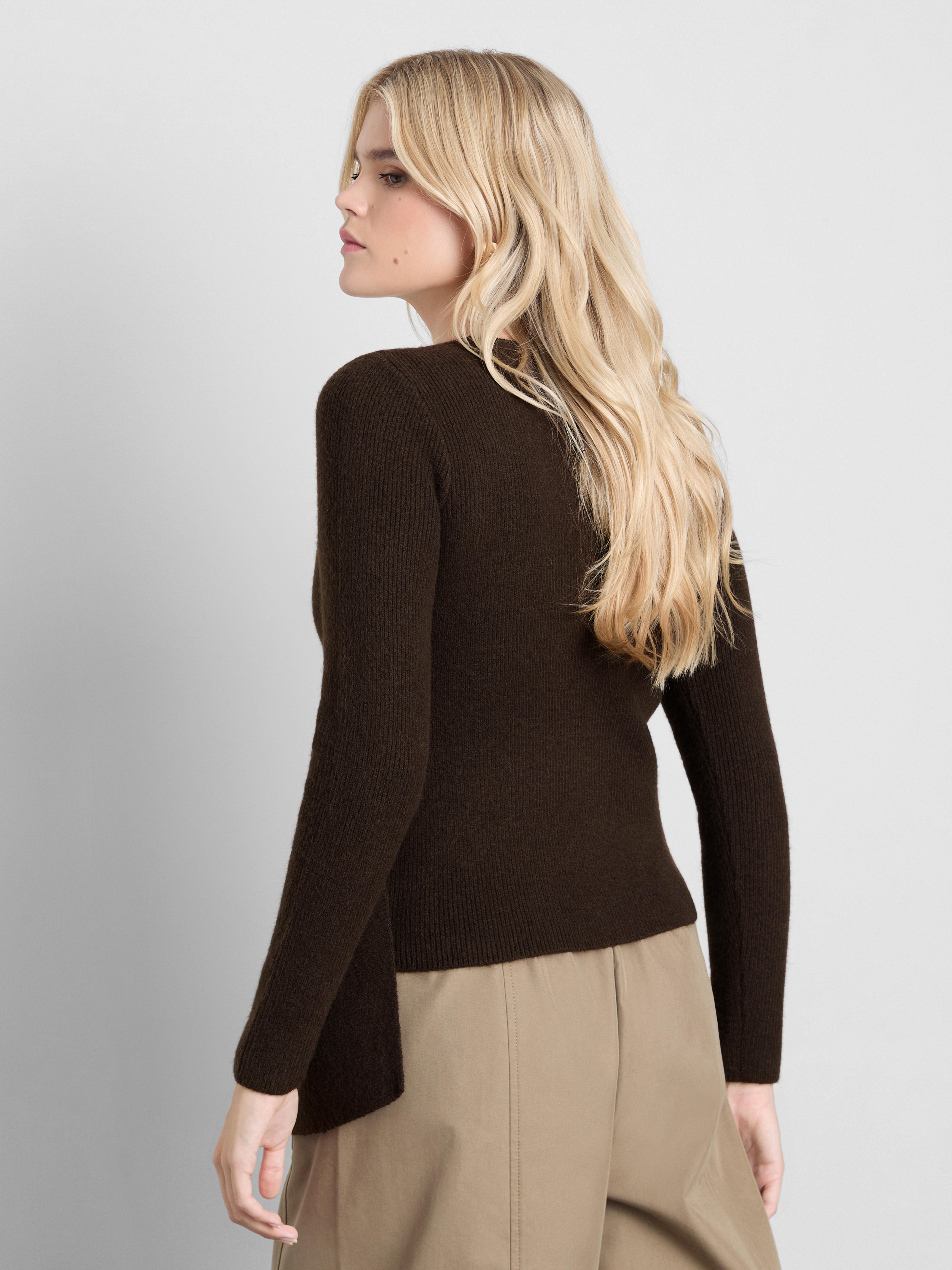 Wrap V-Neck Cardigan