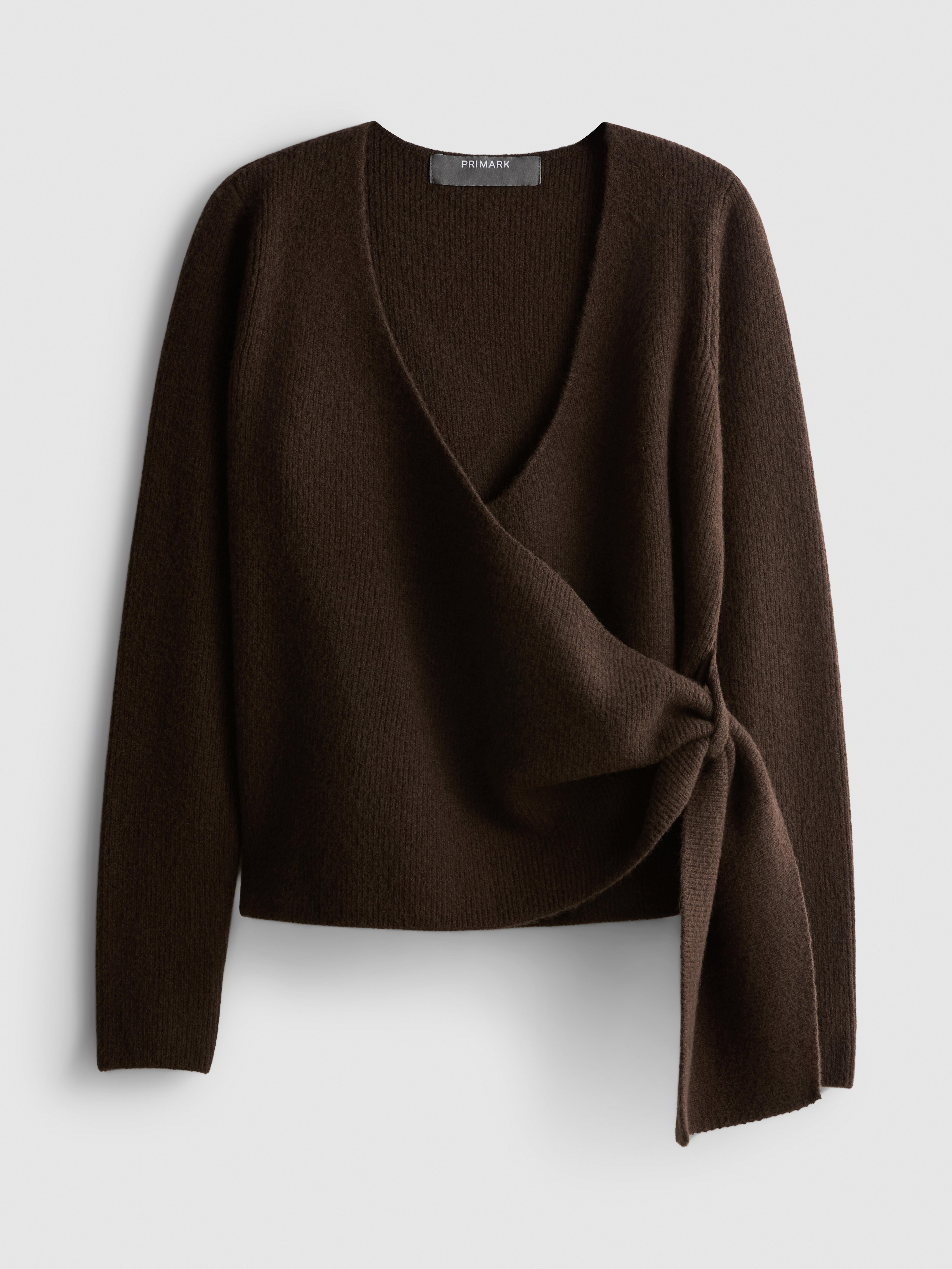 Wrap V-Neck Cardigan