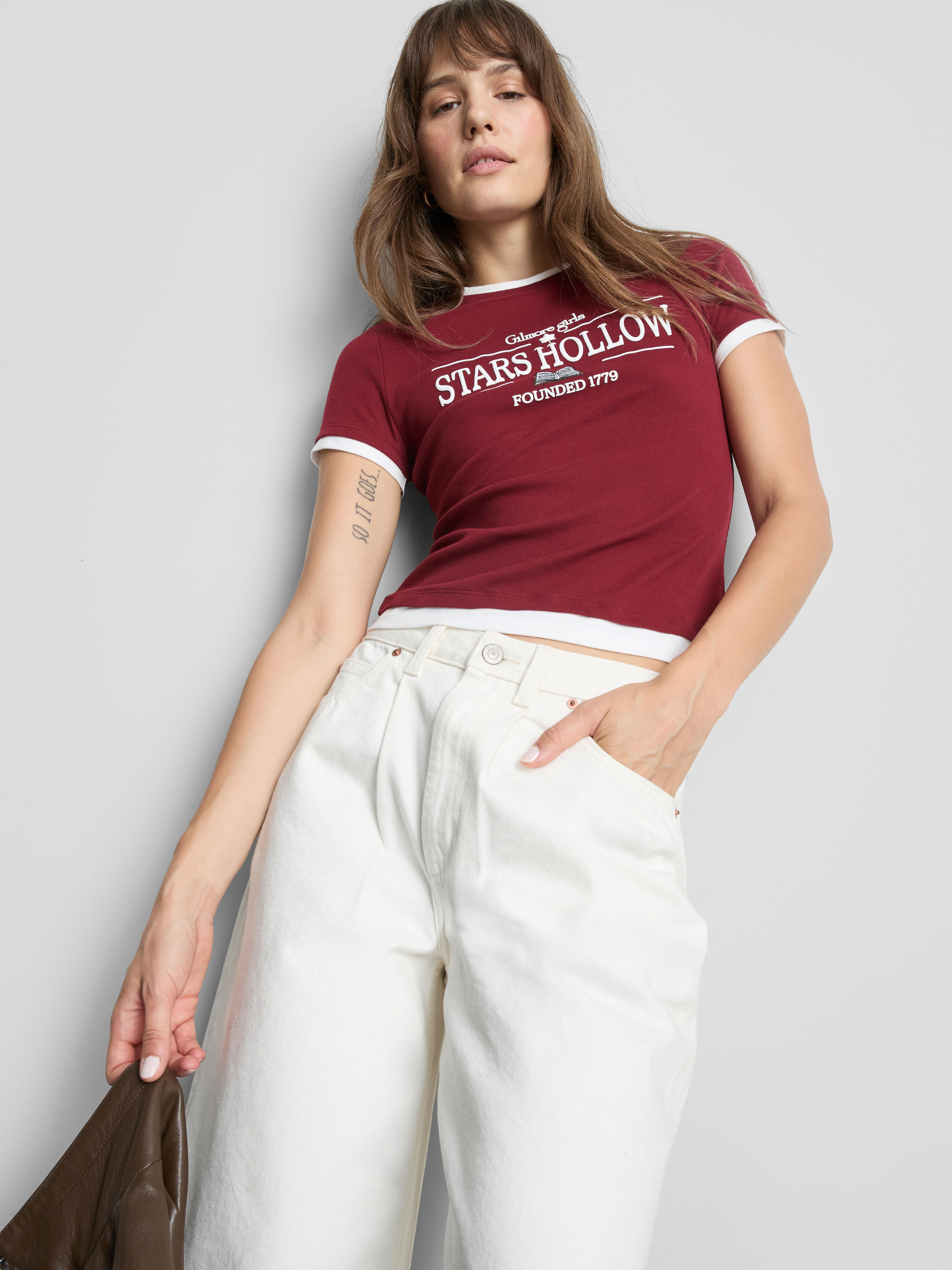 Gilmore Girls Cotton Rich Graphic Tee