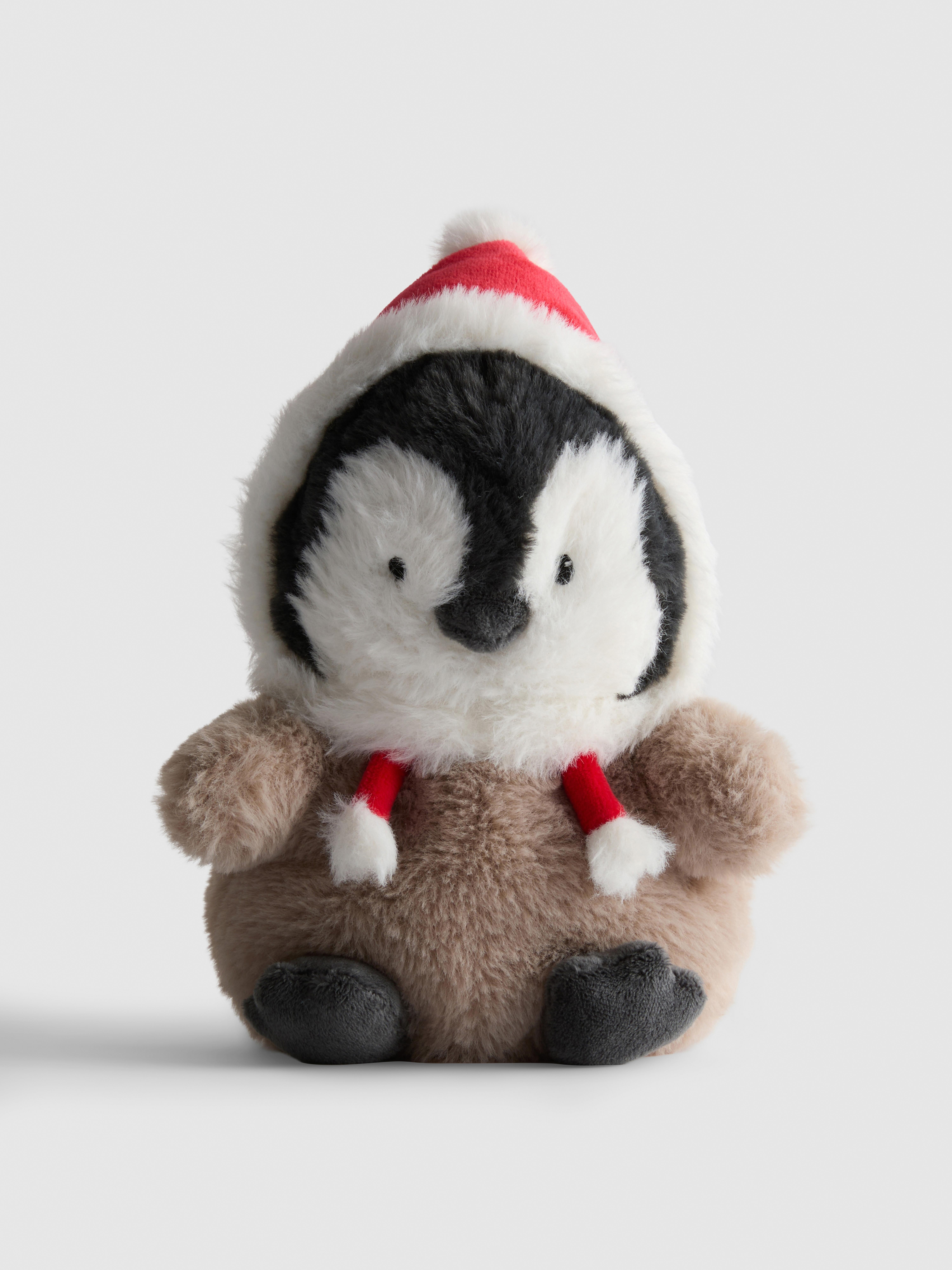 Peluche pinguino natalizio