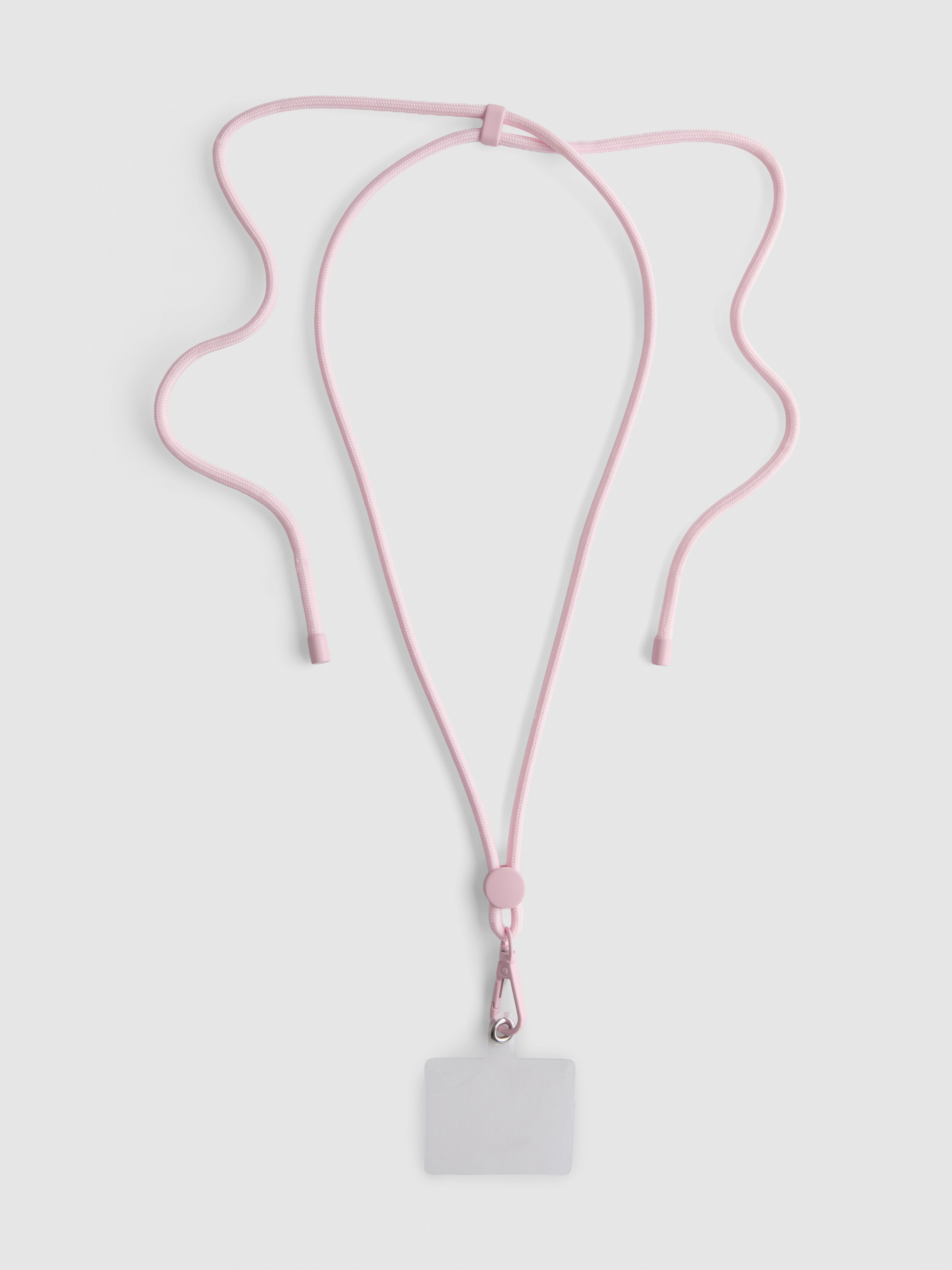 Umhängeband mit verstellbarer Kordel Rosa