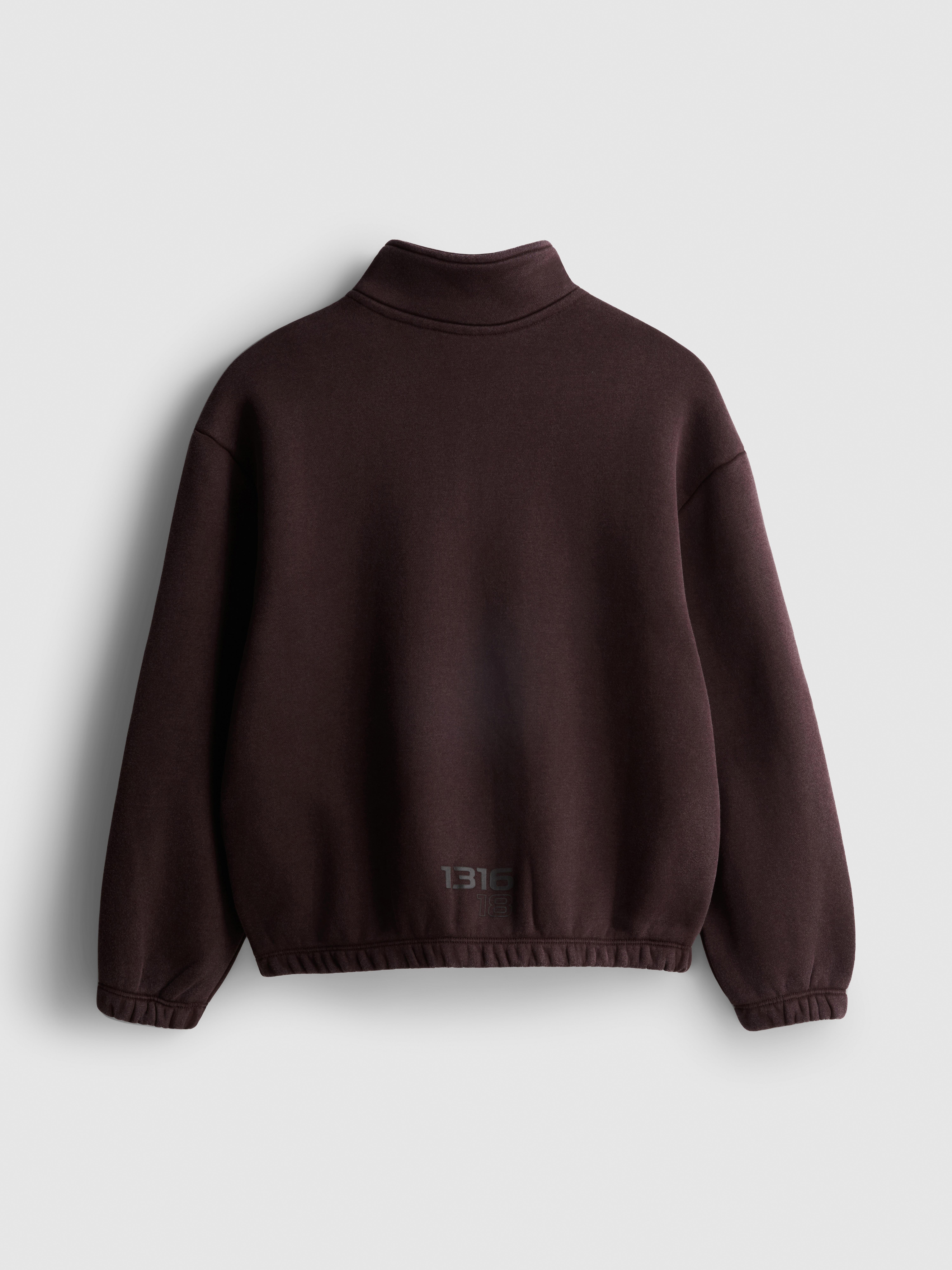 7–15 Jahre | By Coleen Sweatshirt mit Trichterkragen und Viertelreißverschluss