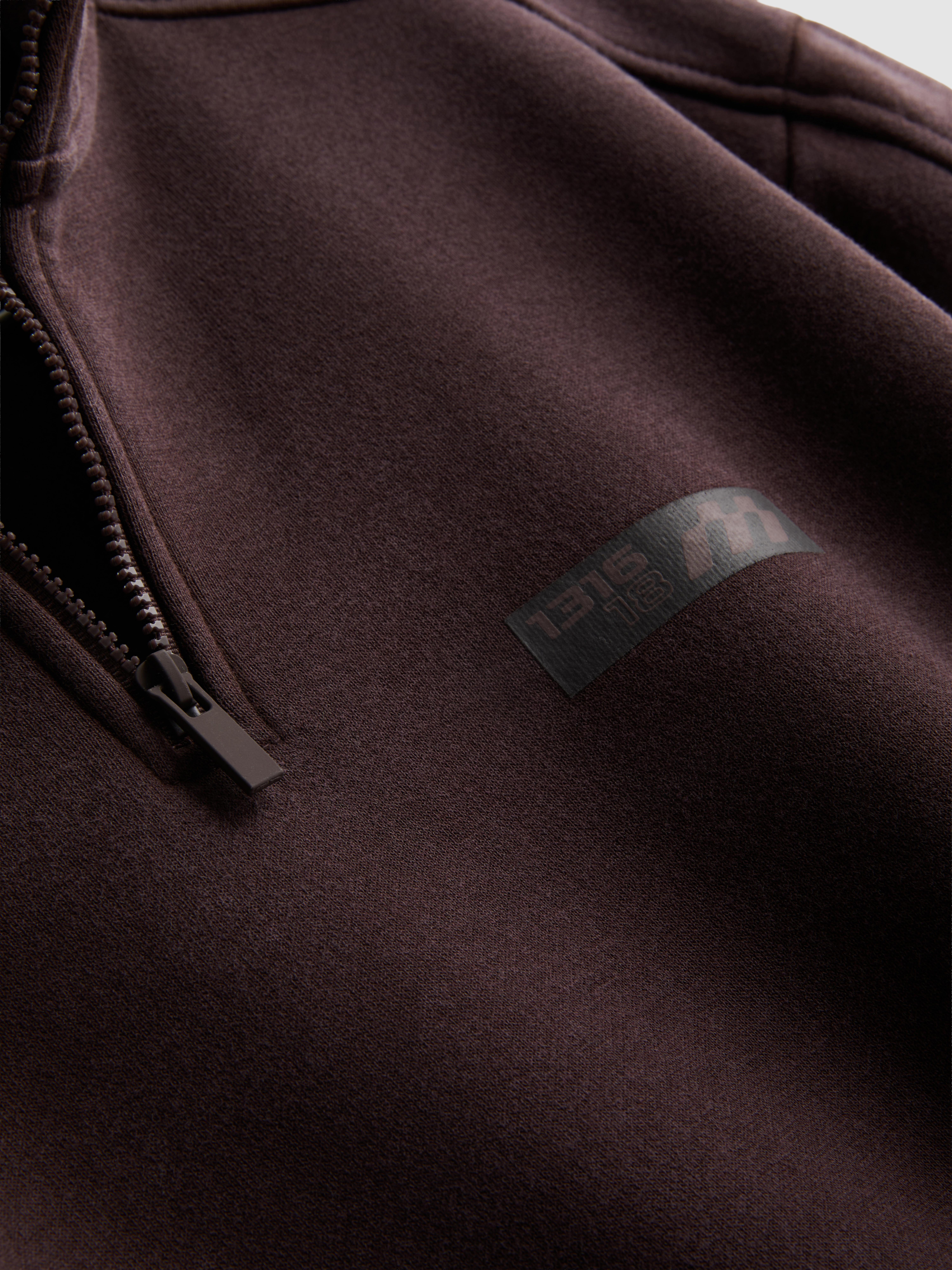 7–15 Jahre | By Coleen Sweatshirt mit Trichterkragen und Viertelreißverschluss