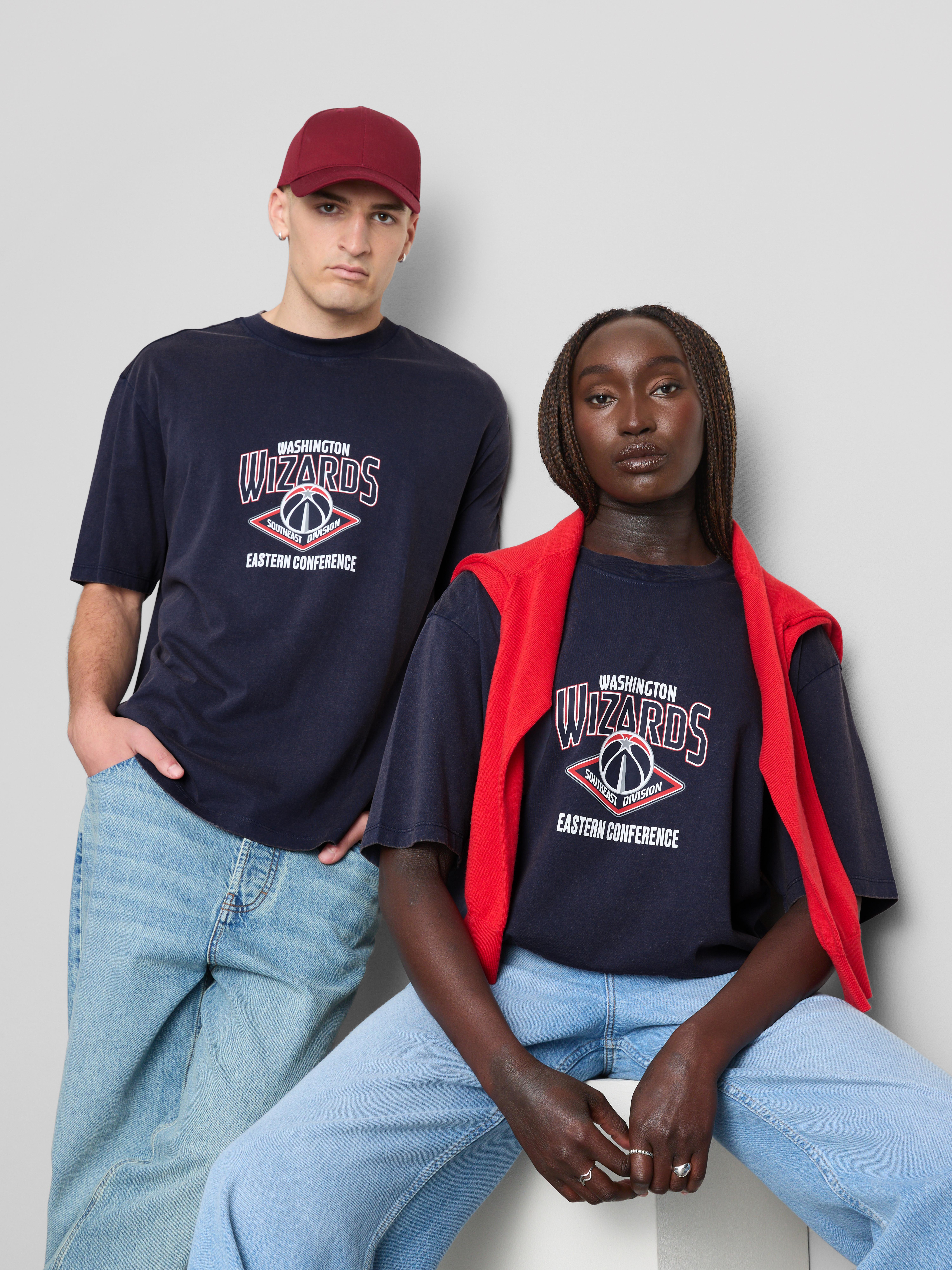 NBA Washington Wizards Pure Cotton Graphic T-Shirt