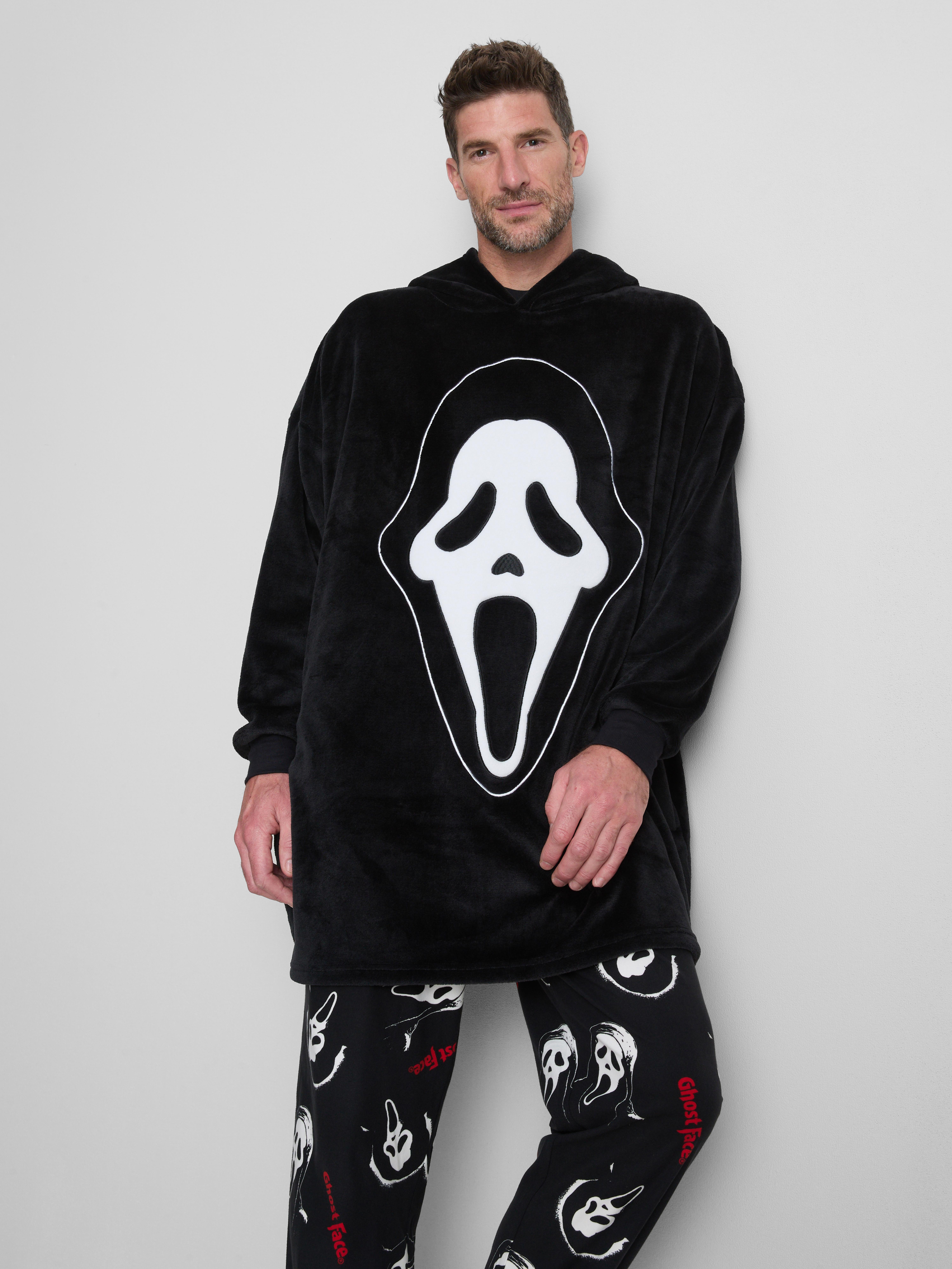 Scream Ghost Face Oversized Sweatshirt