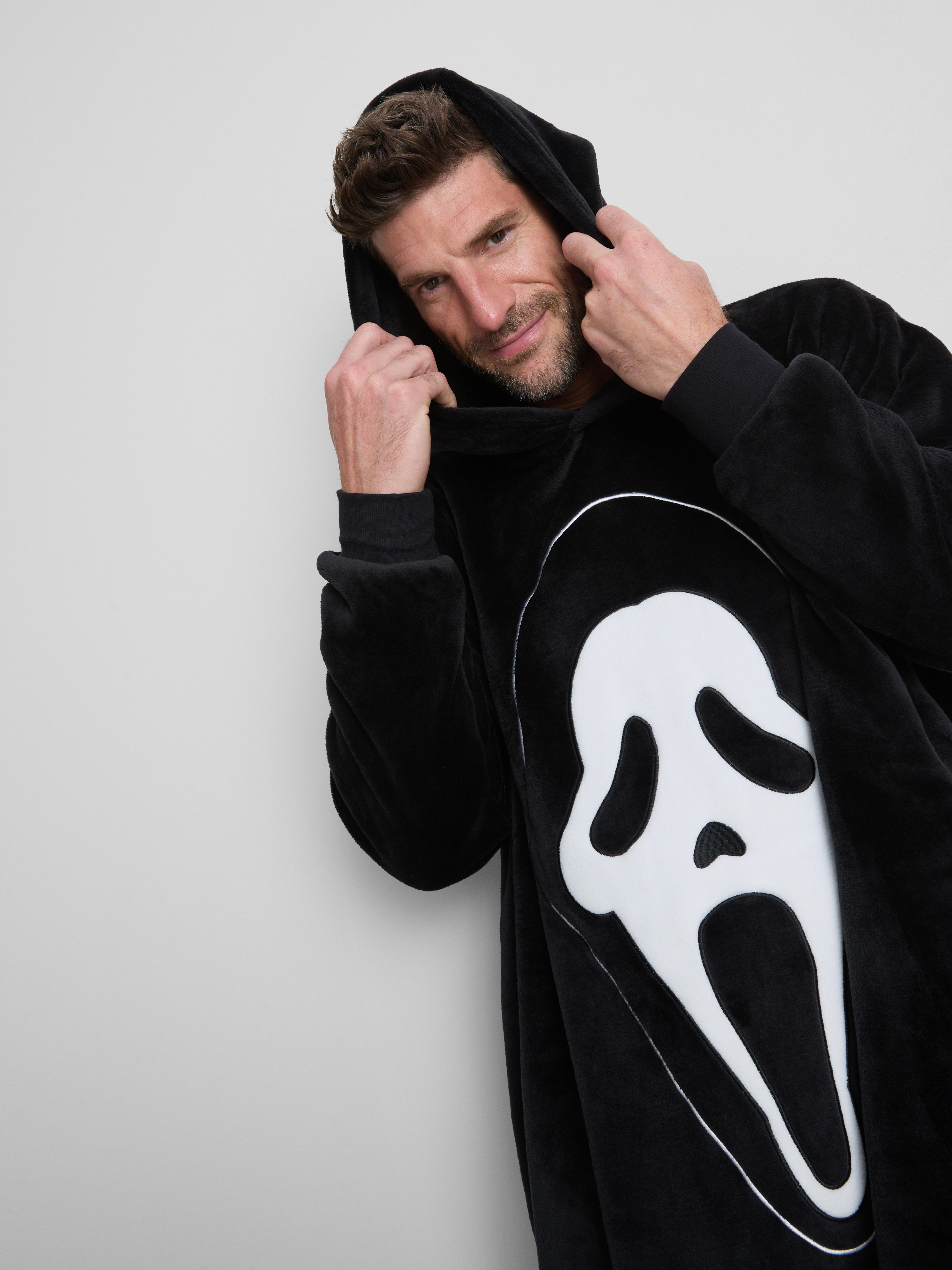 Scream Ghost Face Oversized Sweatshirt
