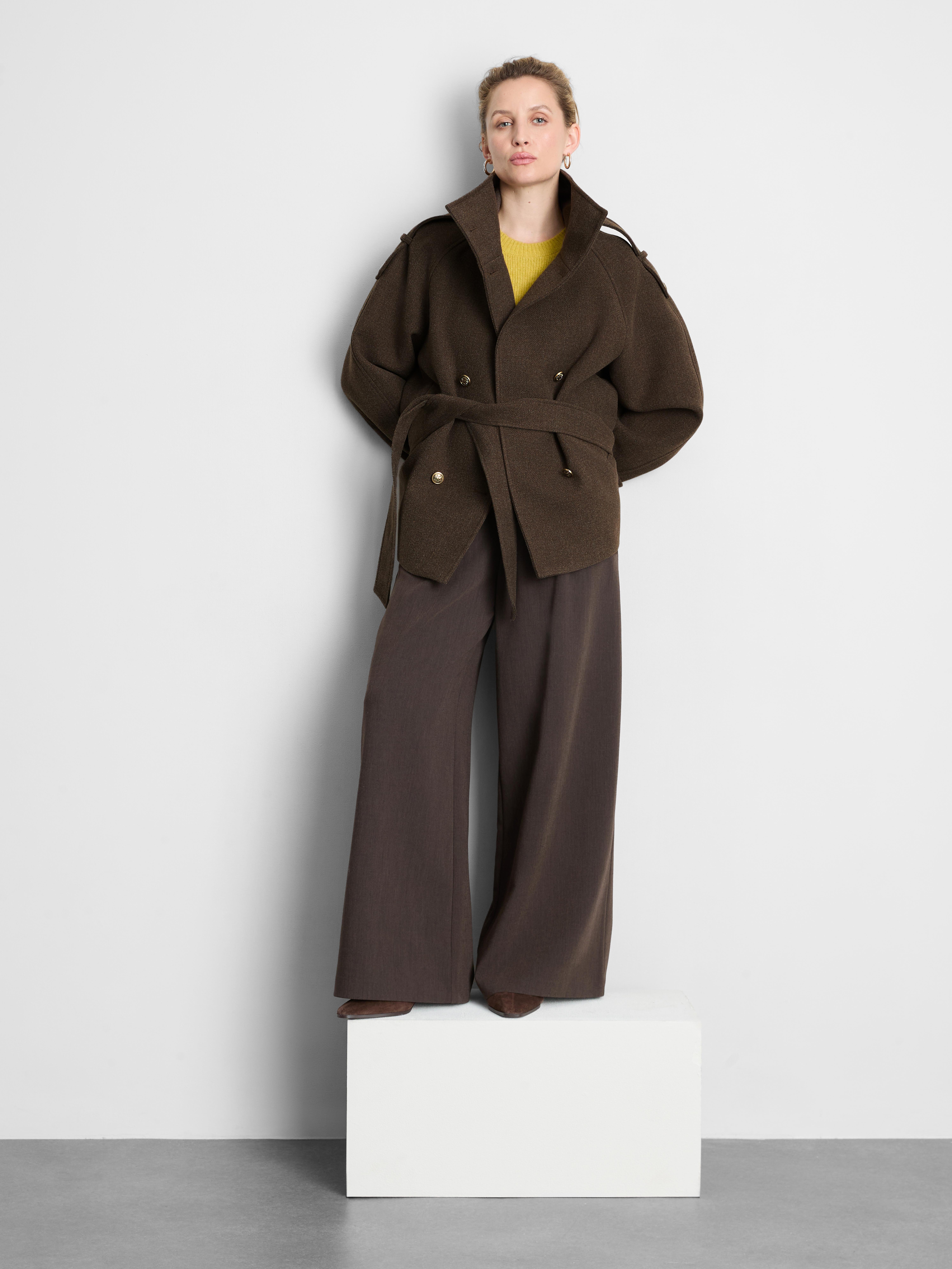 Funnel Neck Utility Jacket