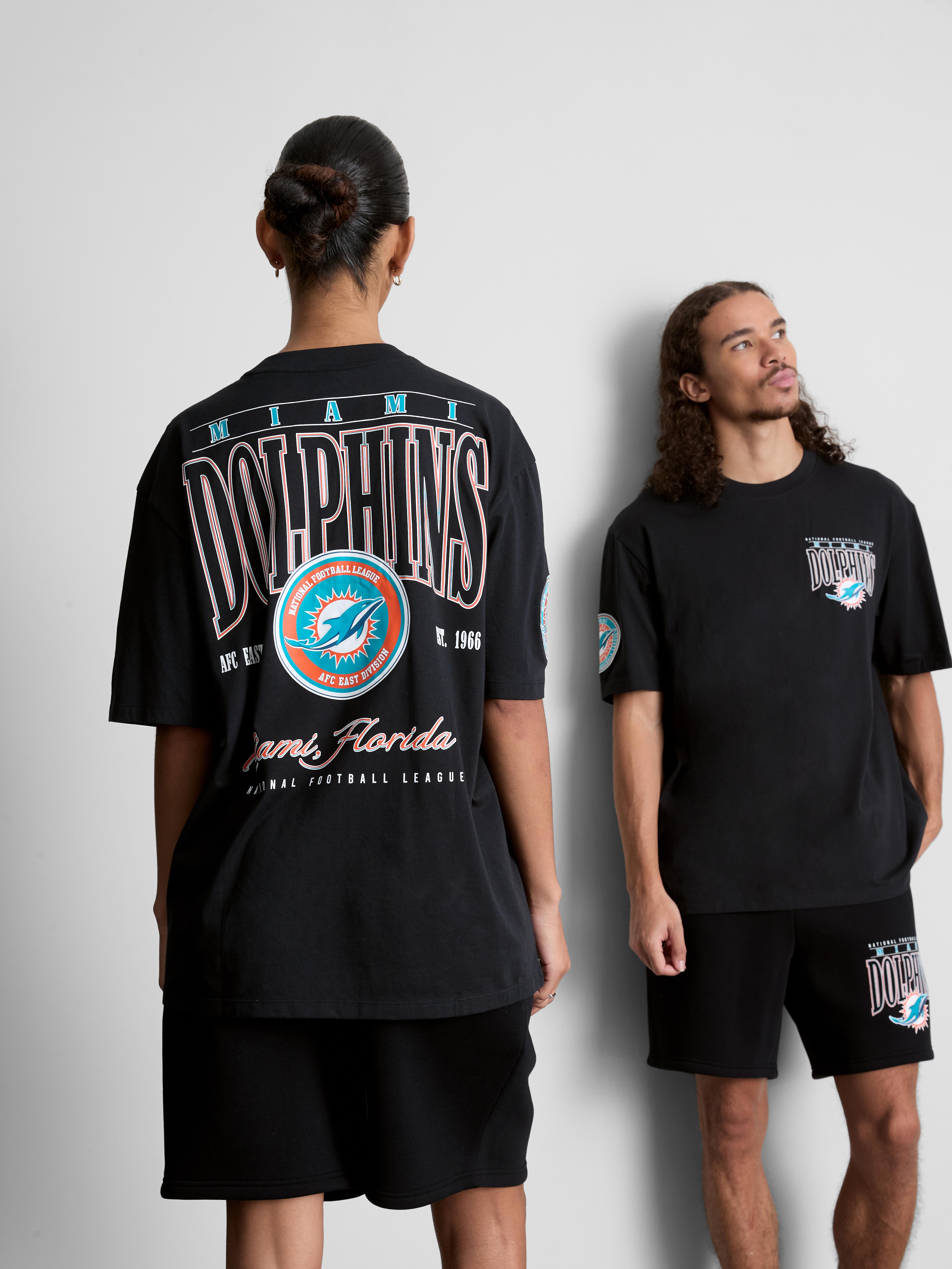 NFL Miami Dolphins Pure Cotton Graphic T-Shirt