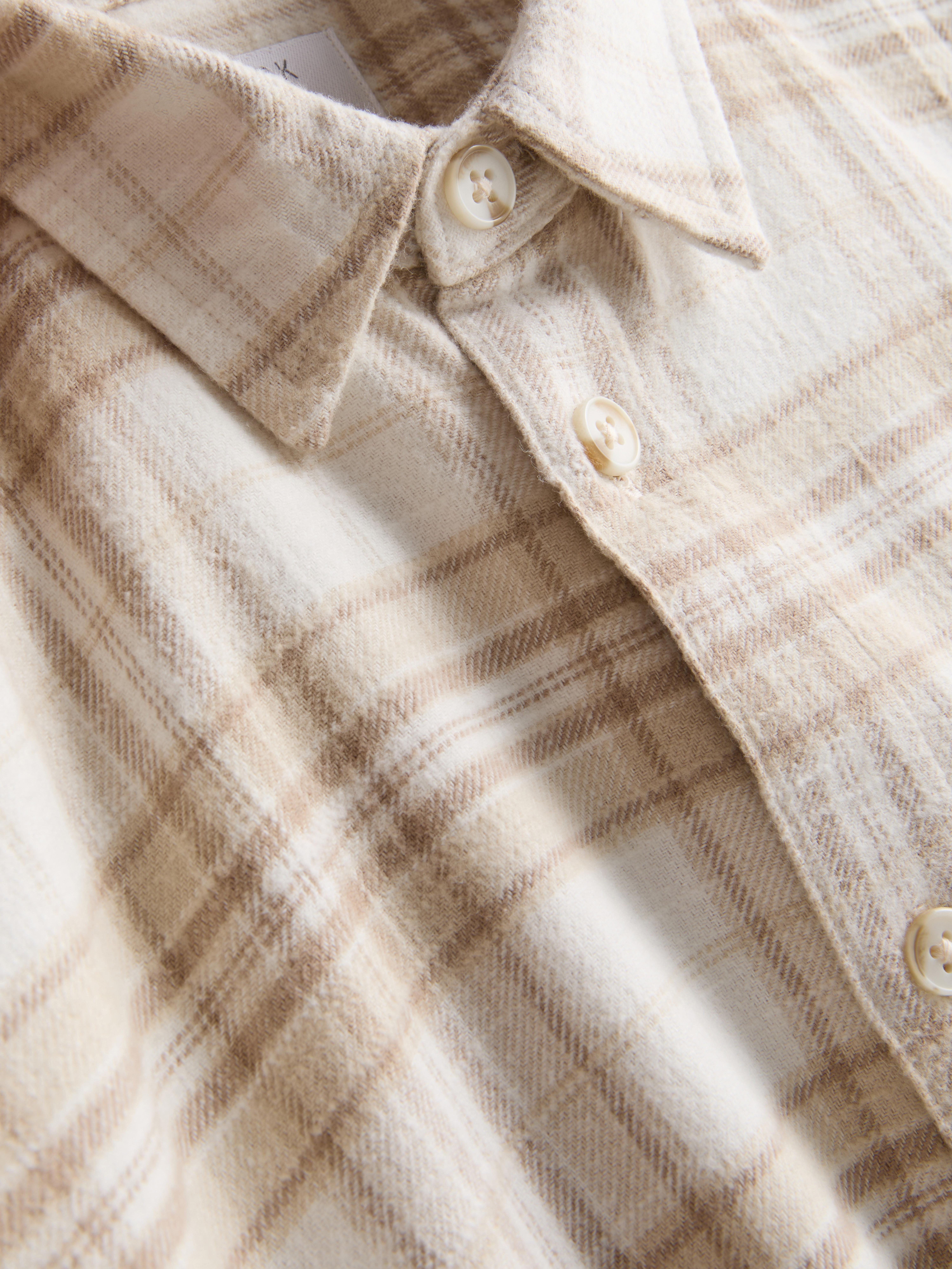 Pure Cotton Long Sleeve Checked Shirt