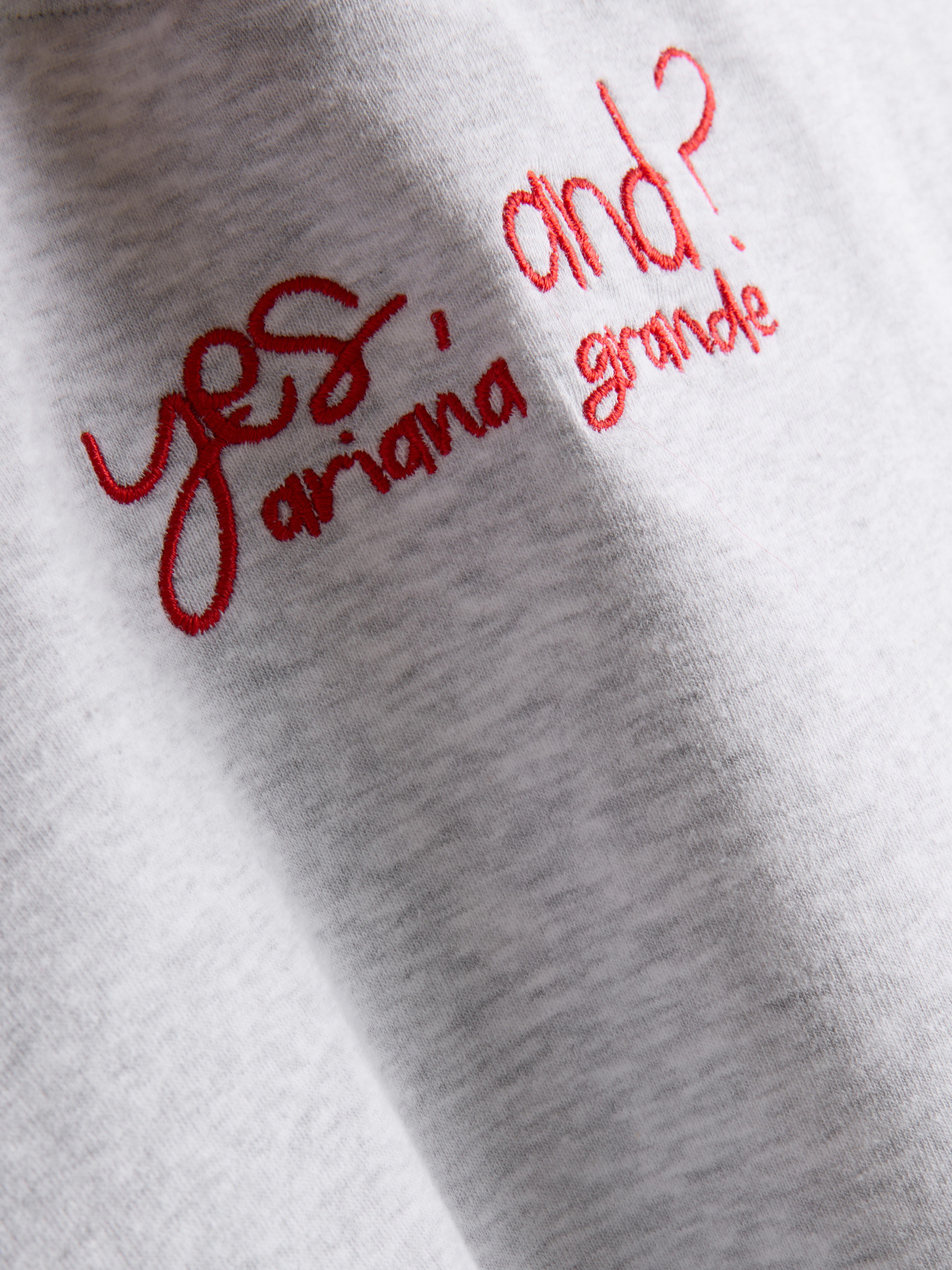 Ariana Grande Cotton-Rich Graphic Baby Tee