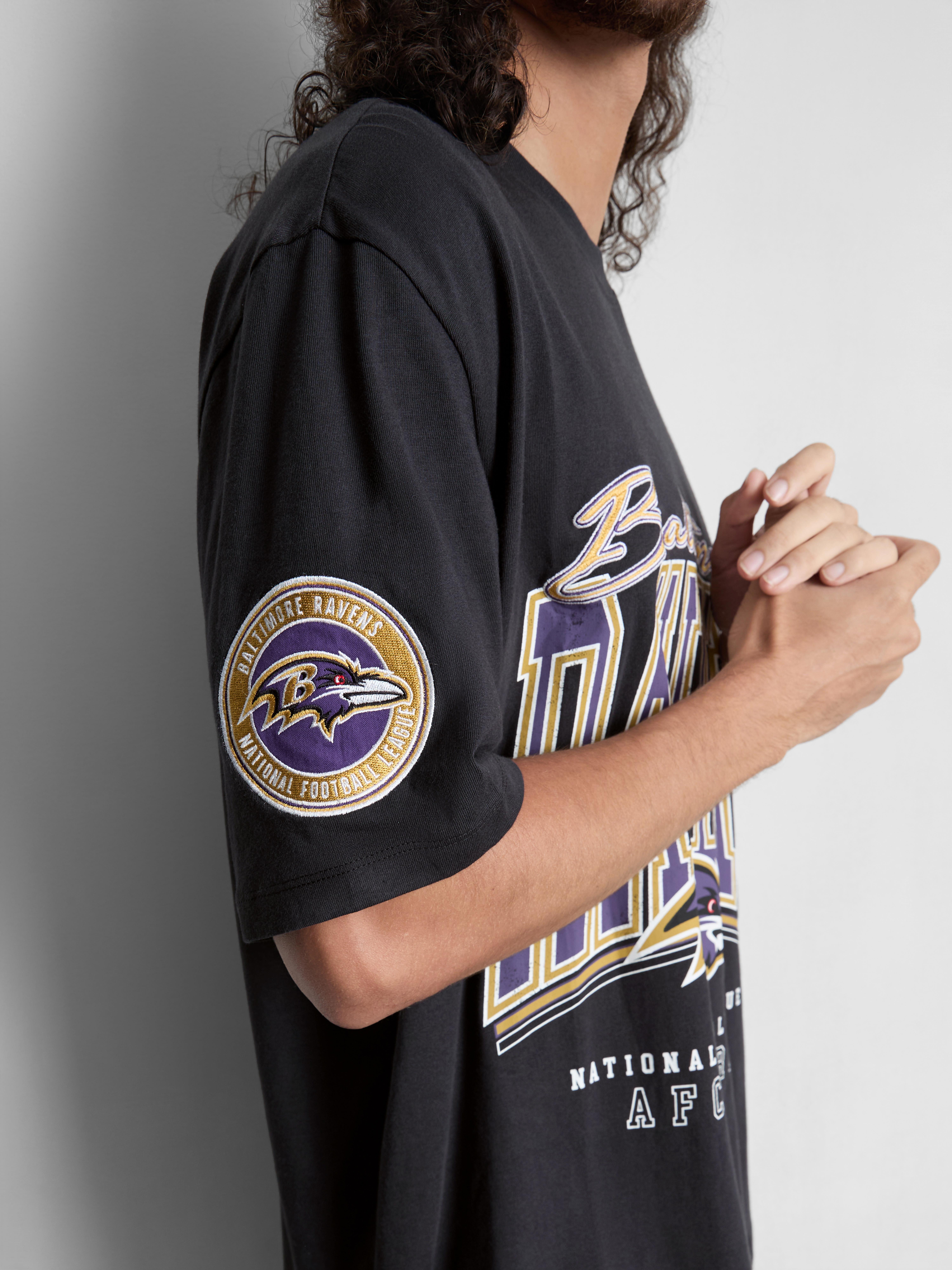 NFL Baltimore Ravens Pure Cotton Graphic T-Shirt