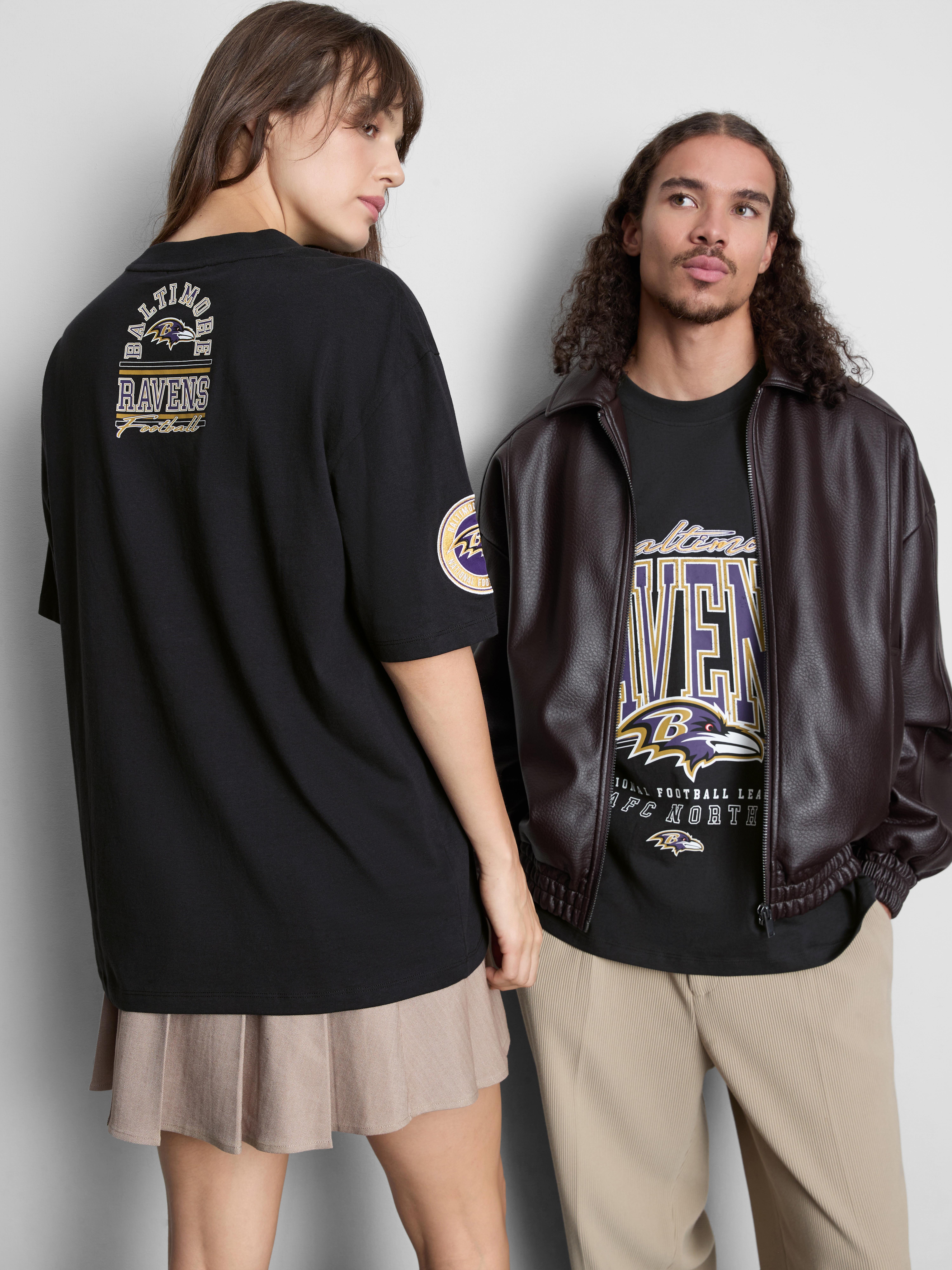 NFL Baltimore Ravens Pure Cotton Graphic T-Shirt