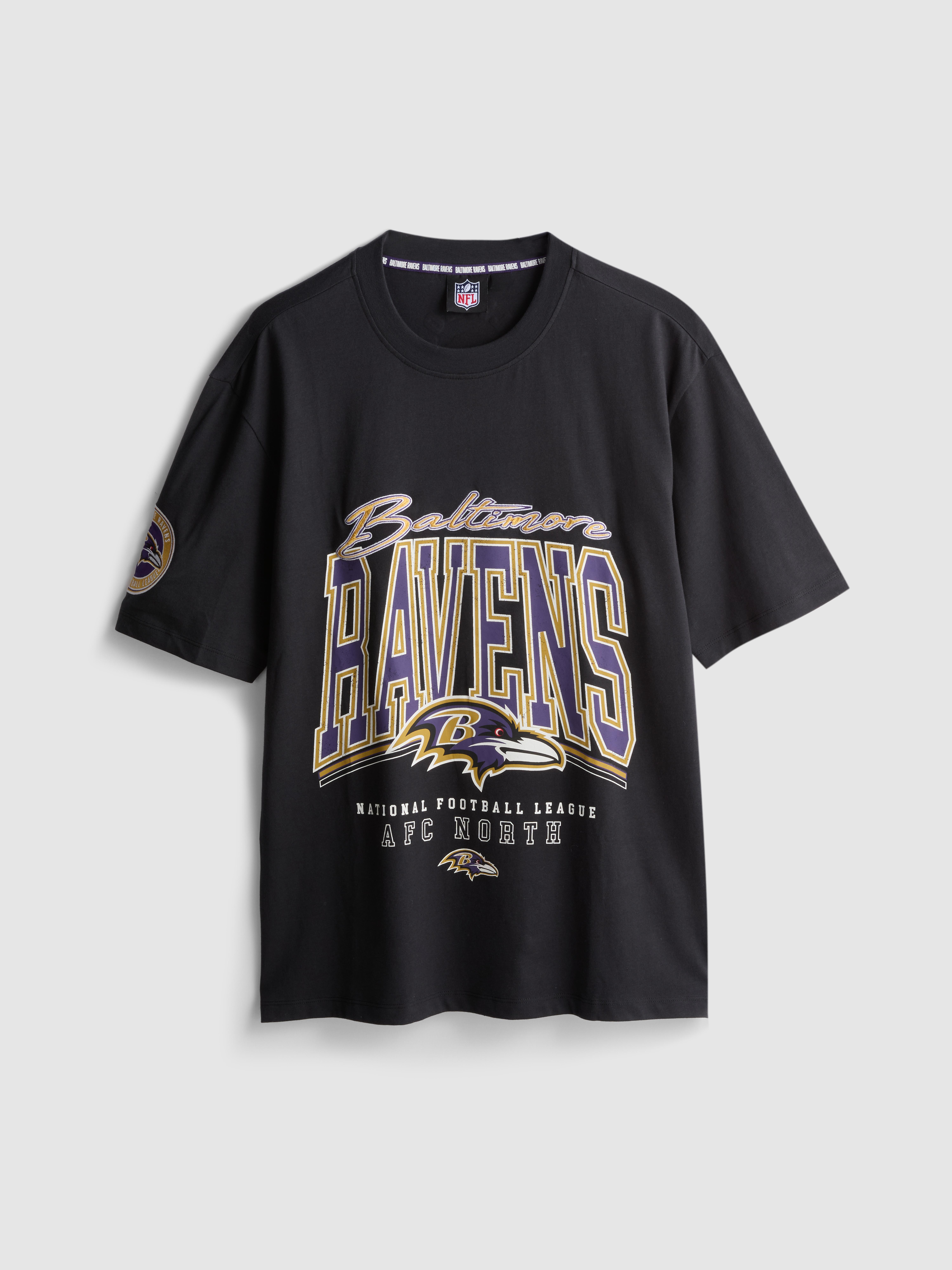 NFL Baltimore Ravens Pure Cotton Graphic T-Shirt