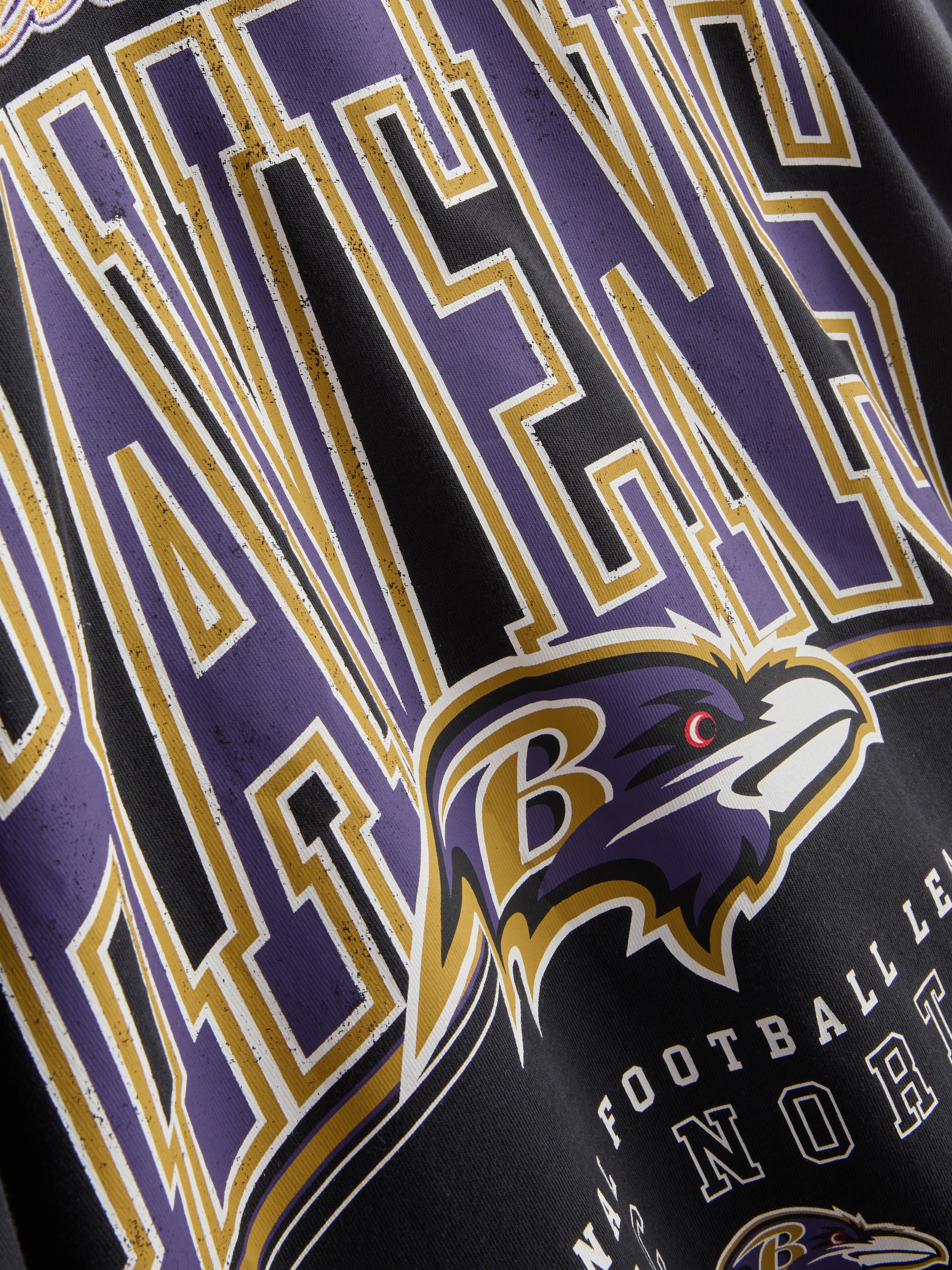 NFL Baltimore Ravens Pure Cotton Graphic T-Shirt