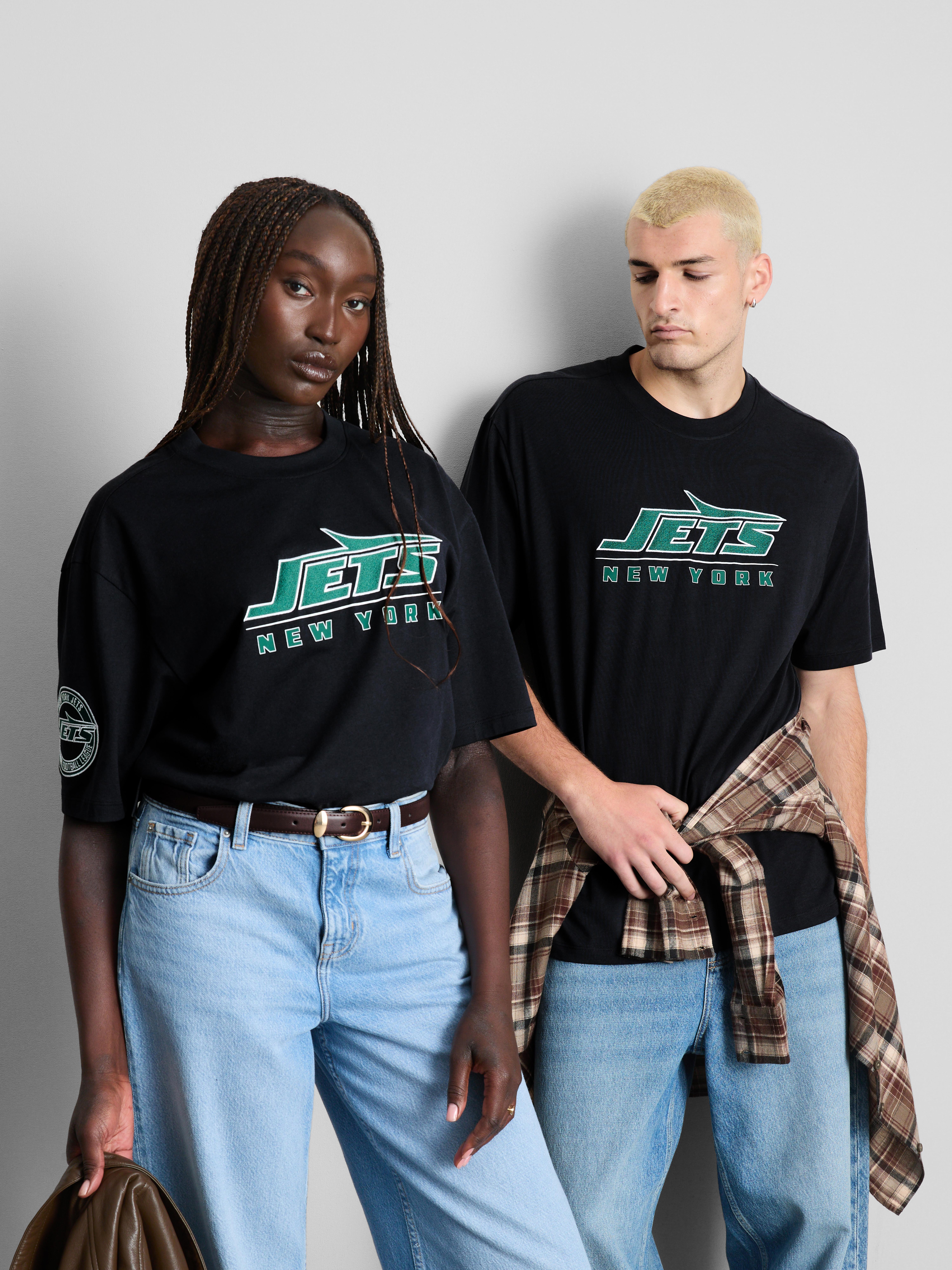 NFL New York Jets Pure Cotton Graphic T-Shirt