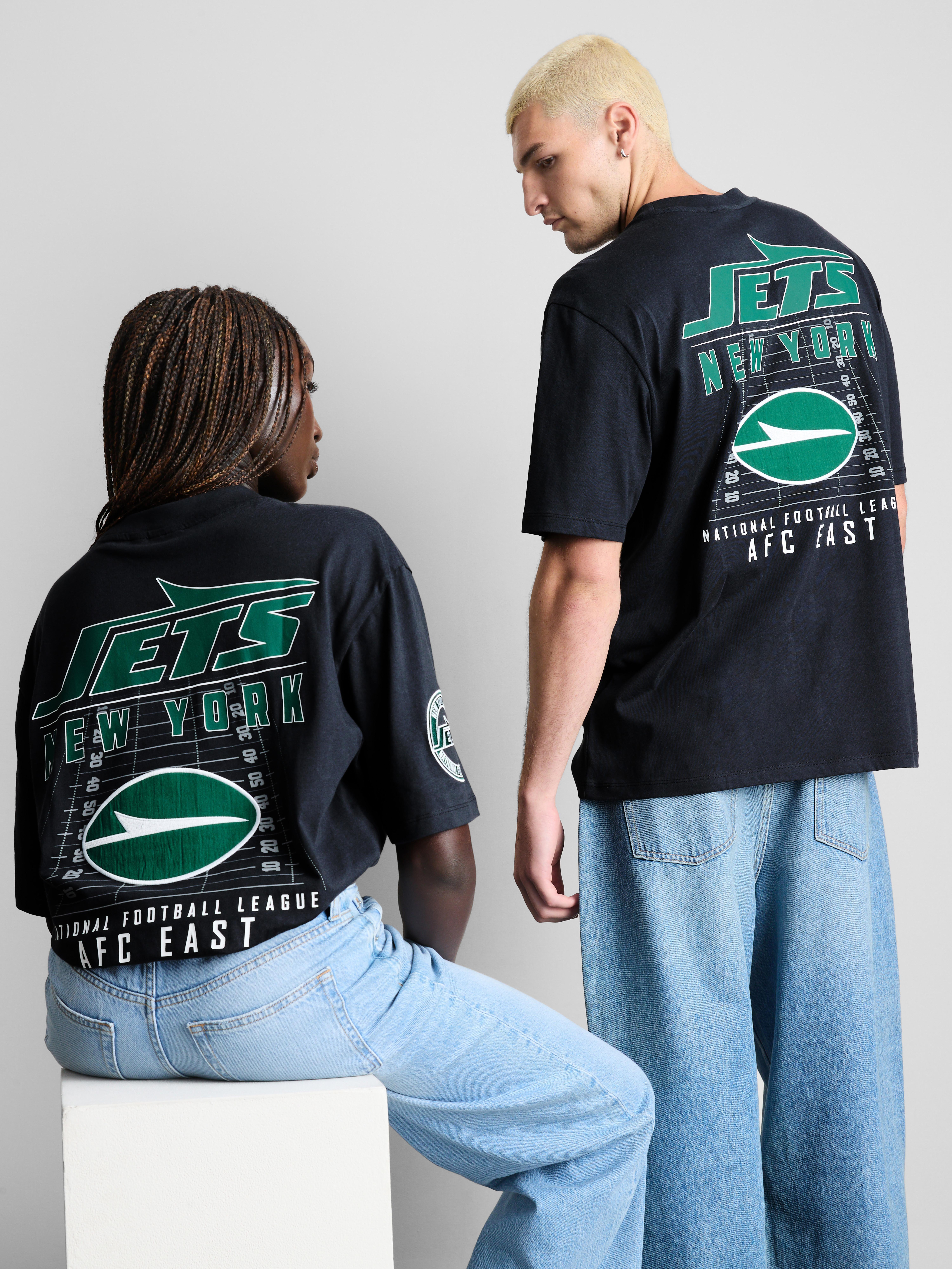 NFL New York Jets Pure Cotton Graphic T-Shirt