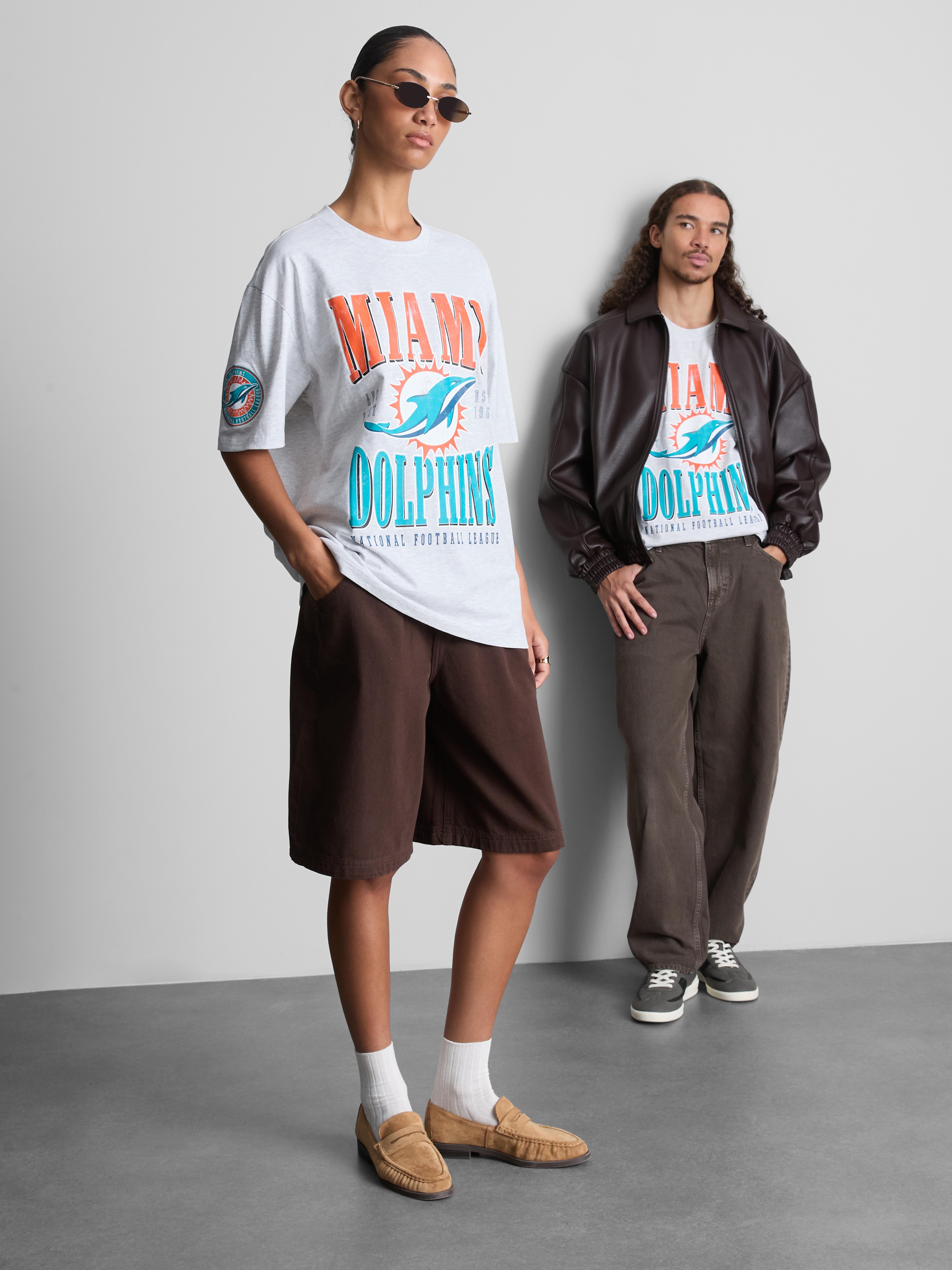 NFL Miami Dolphins Pure Cotton Graphic T-Shirt