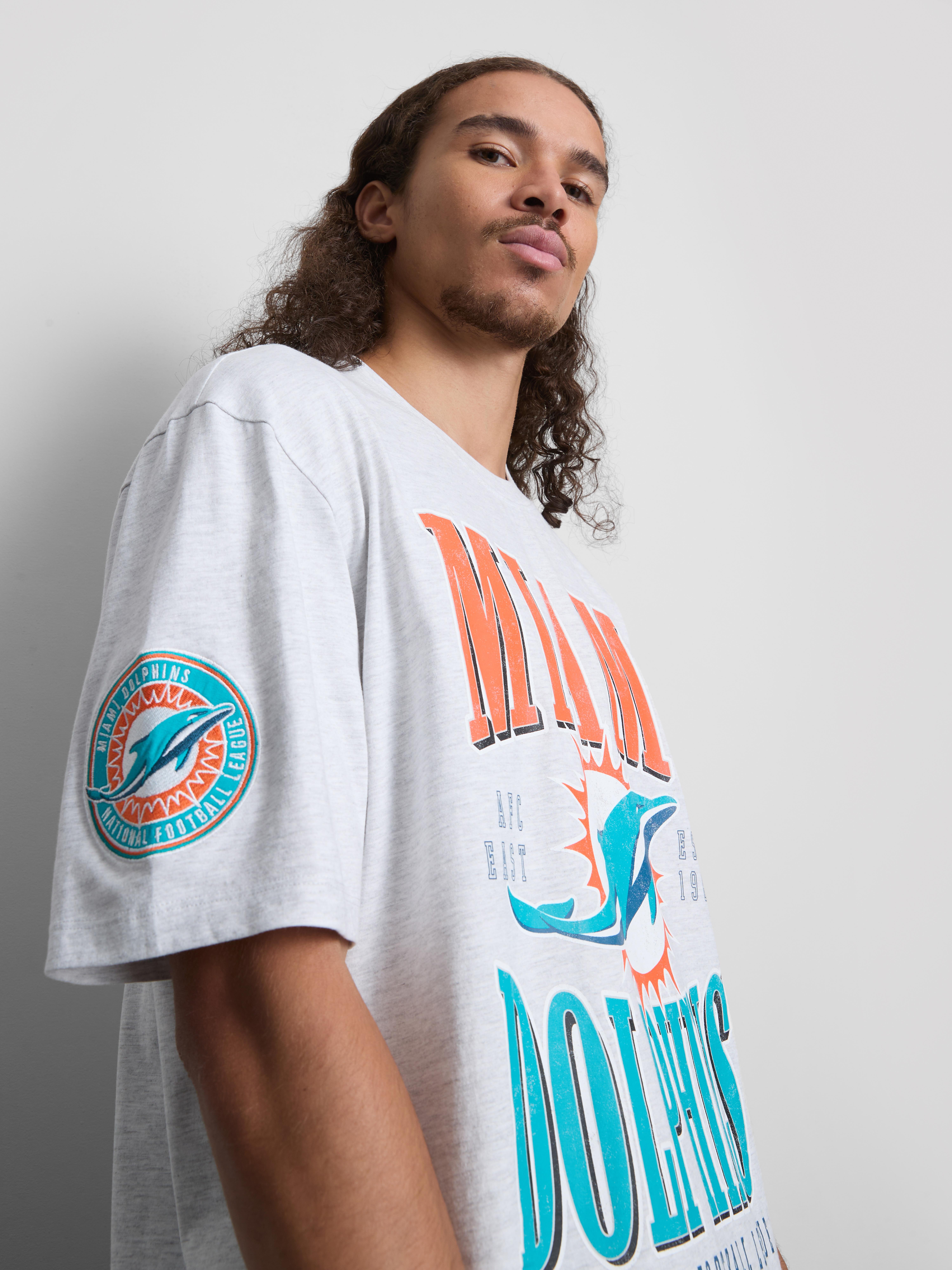 NFL Miami Dolphins Pure Cotton Graphic T-Shirt