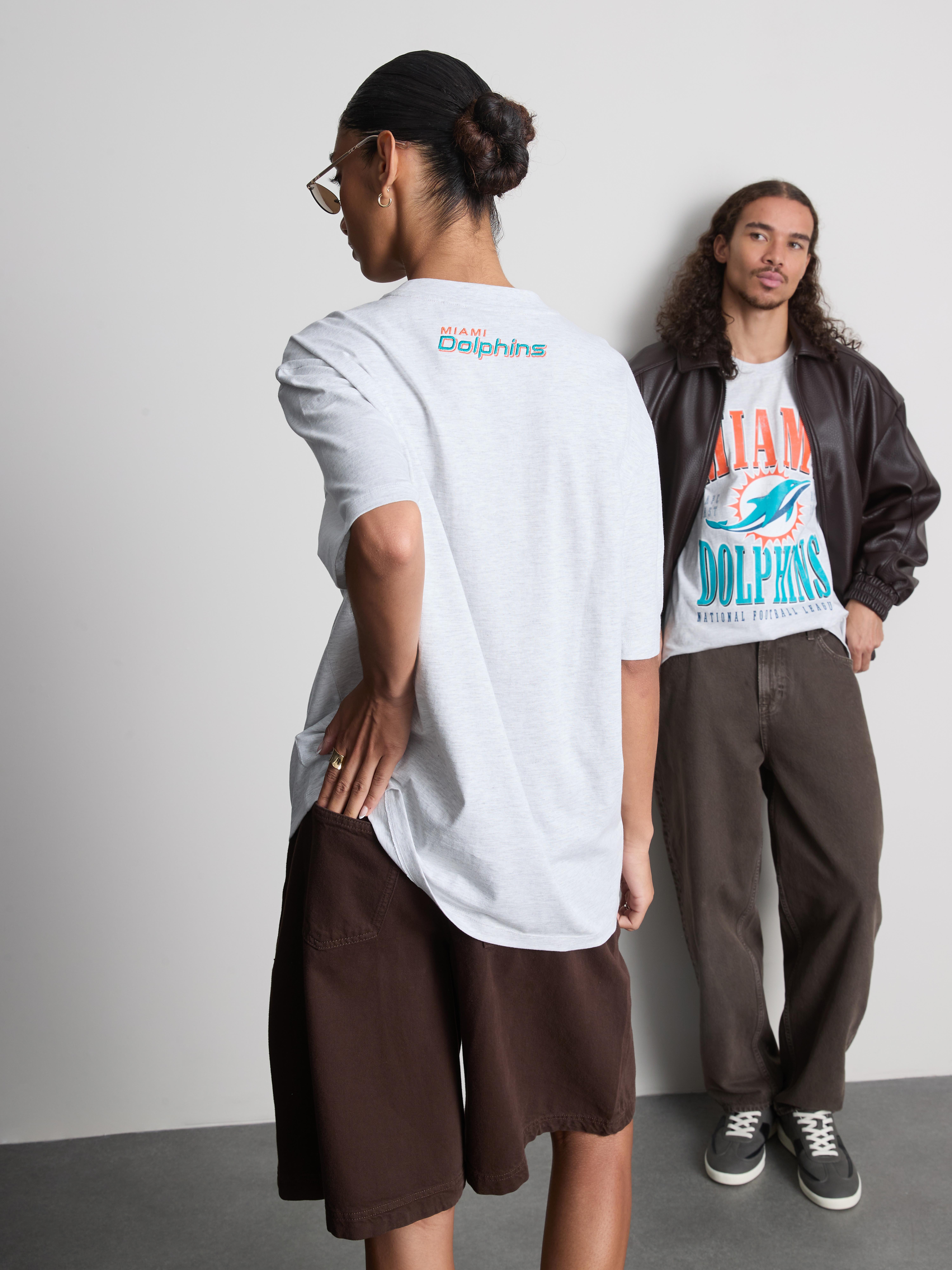 NFL Miami Dolphins Pure Cotton Graphic T-Shirt