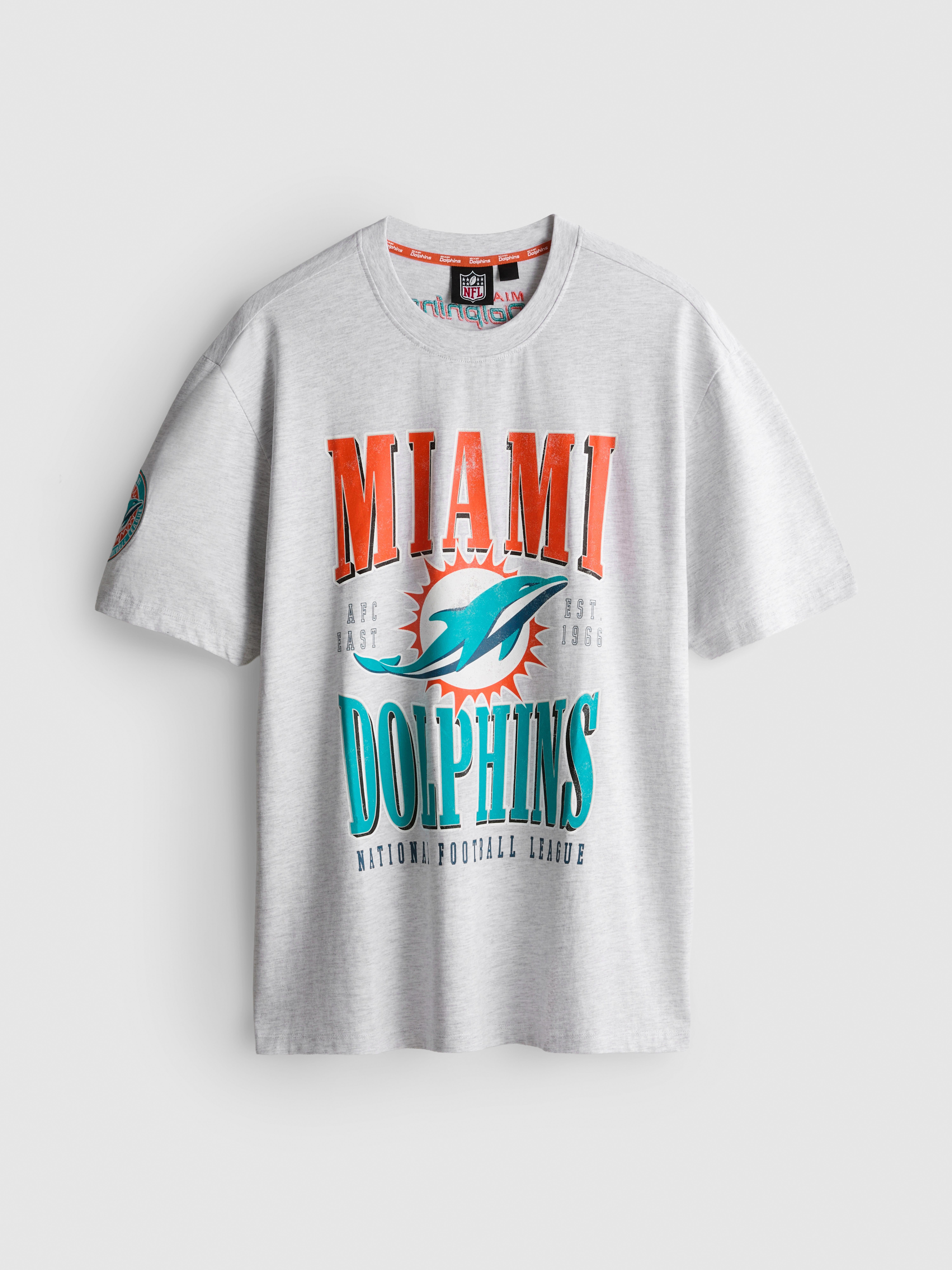 NFL Miami Dolphins Pure Cotton Graphic T-Shirt