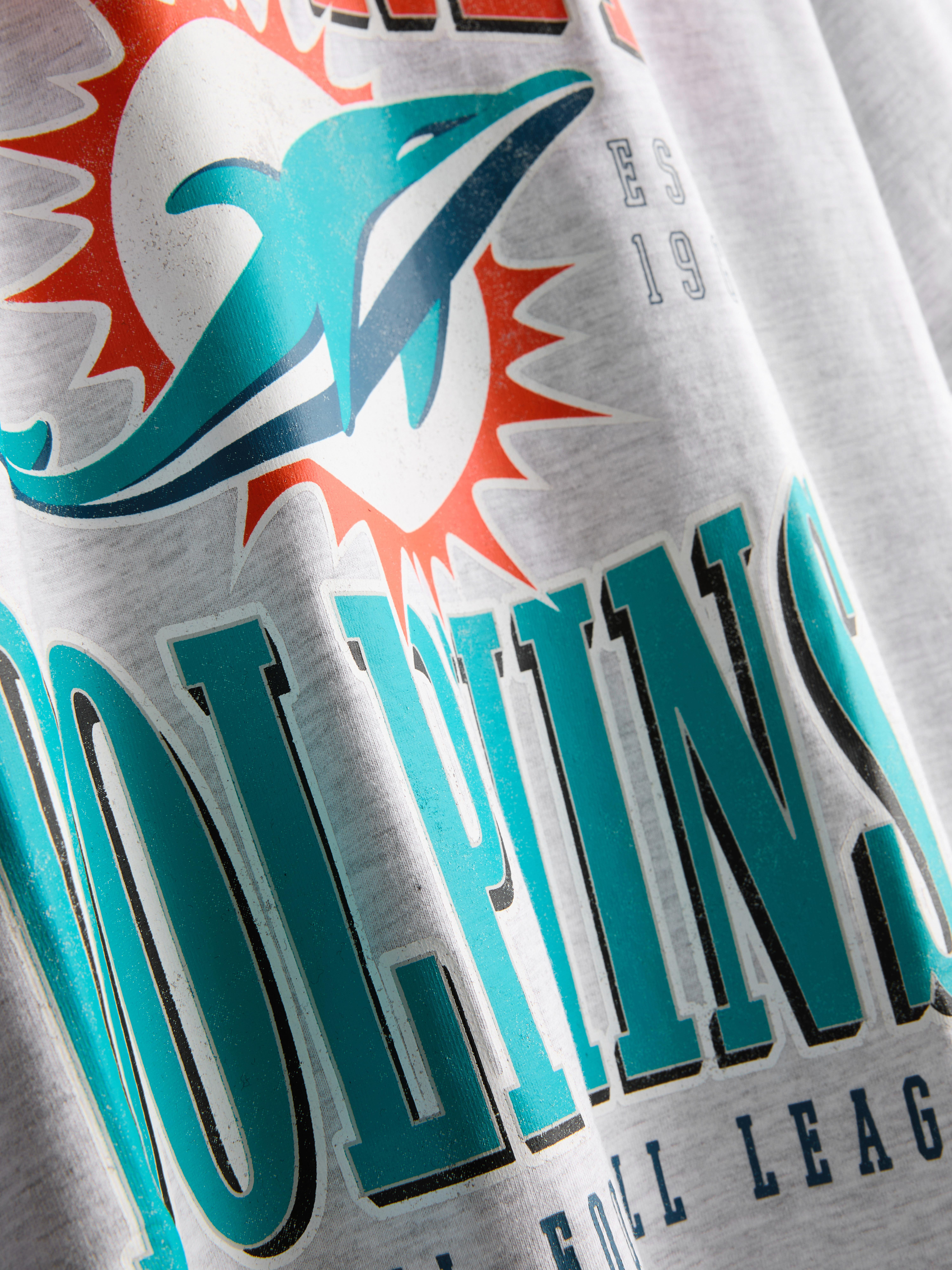 NFL Miami Dolphins Pure Cotton Graphic T-Shirt