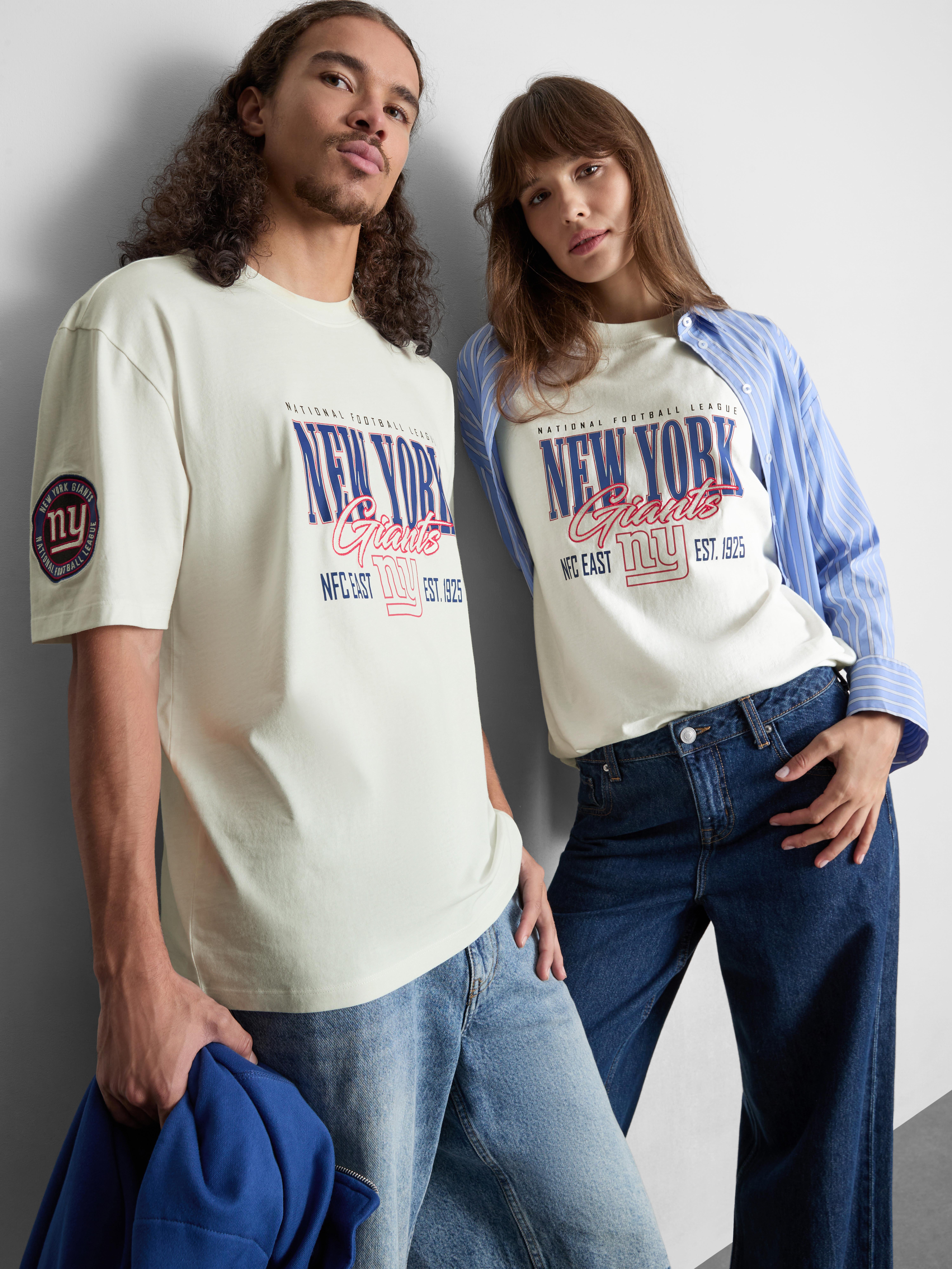 NFL New York Giants Pure Cotton Graphic T-Shirt