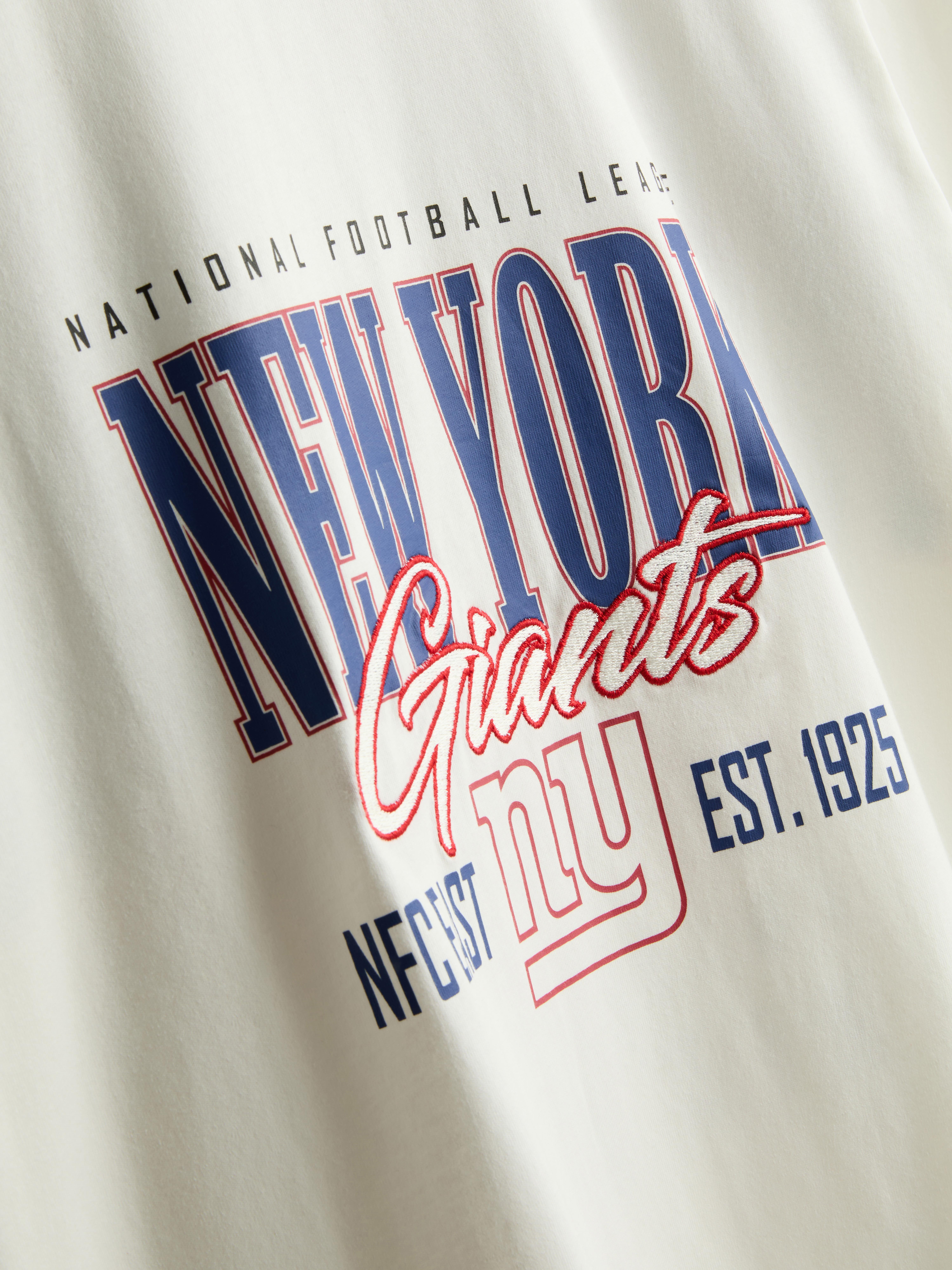 NFL New York Giants Pure Cotton Graphic T-Shirt