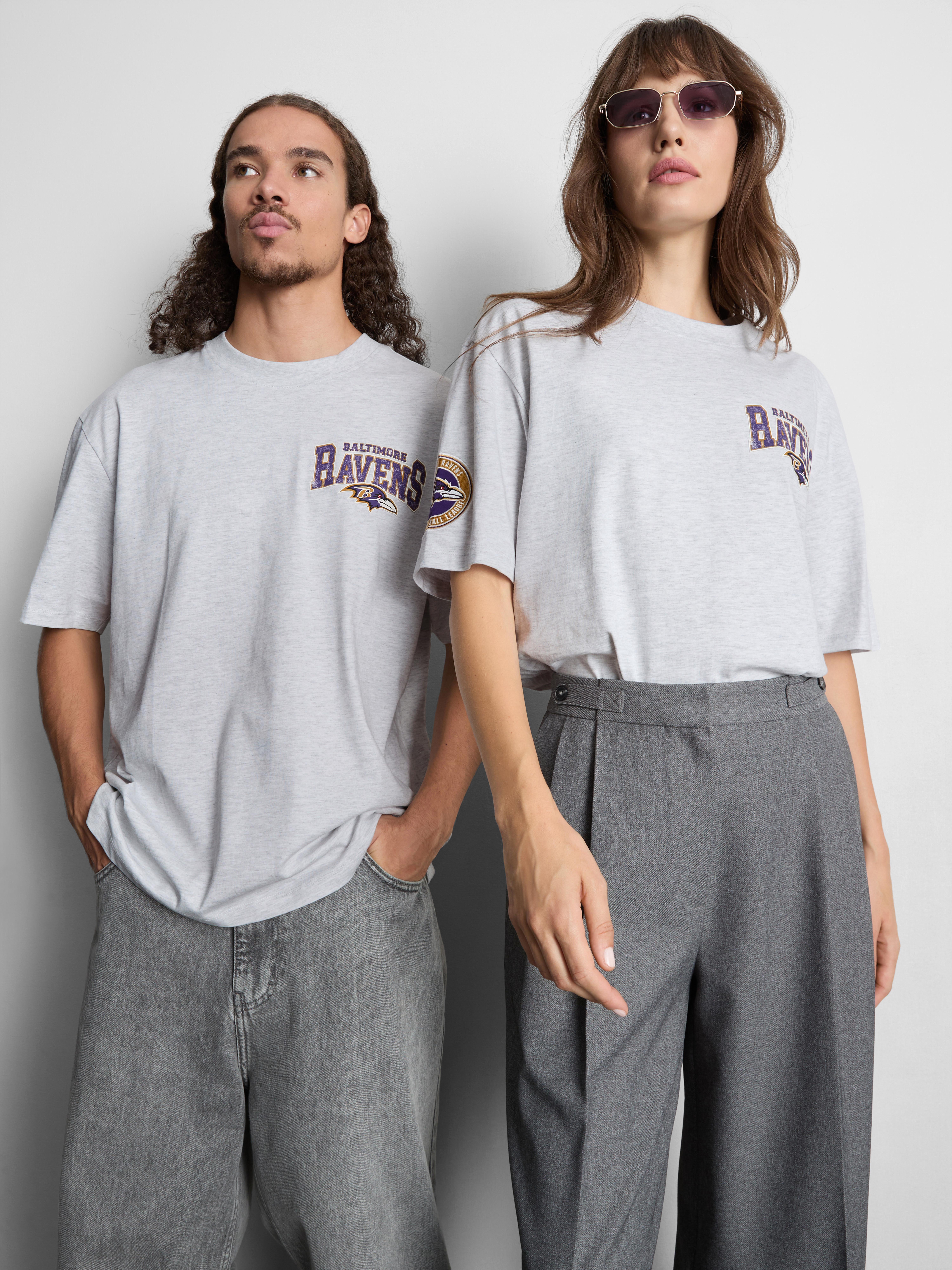 NFL Baltimore Ravens Pure Cotton Graphic T-Shirt