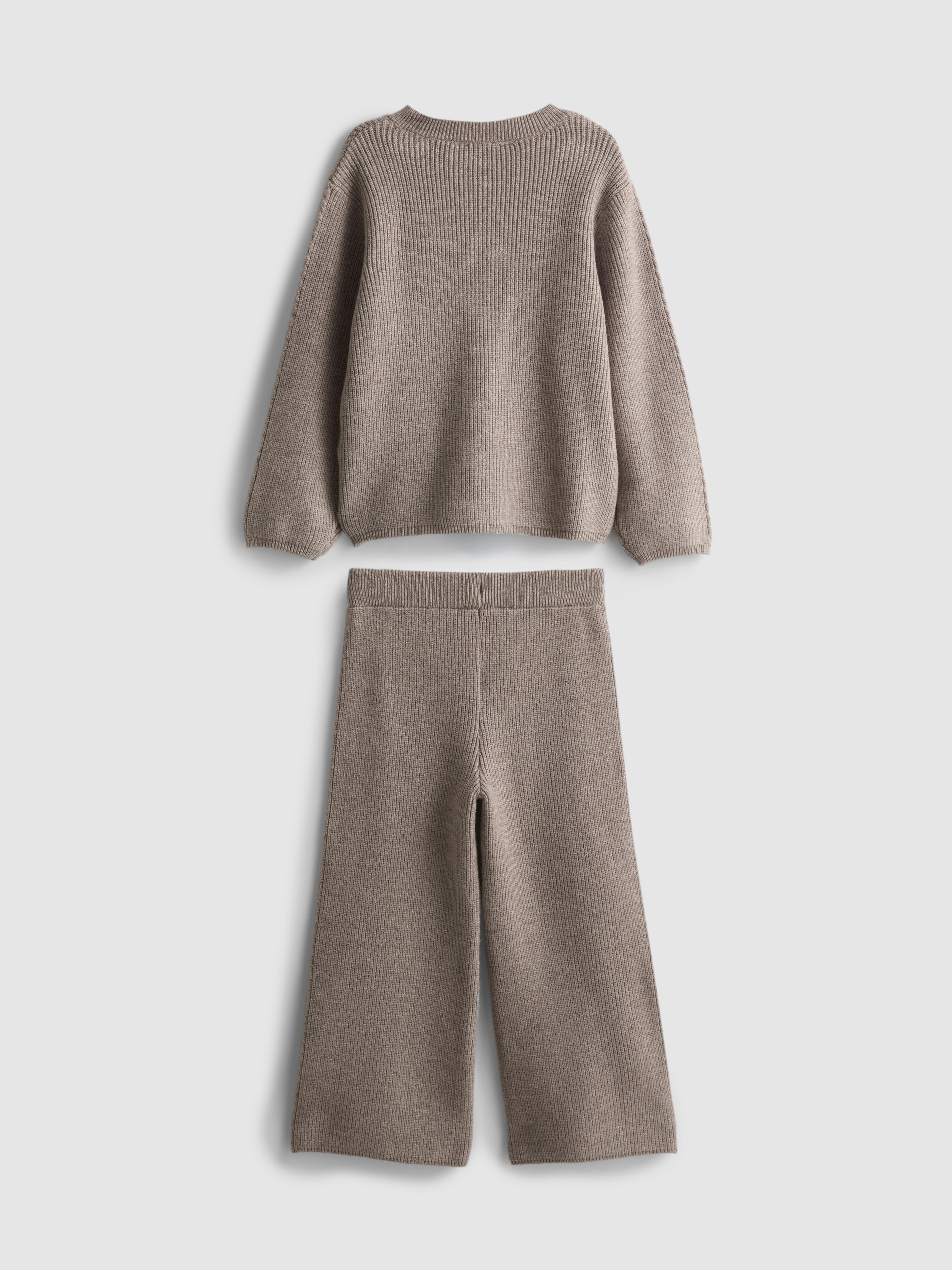 1-9yrs | Cardigan and Knit Leggings Set